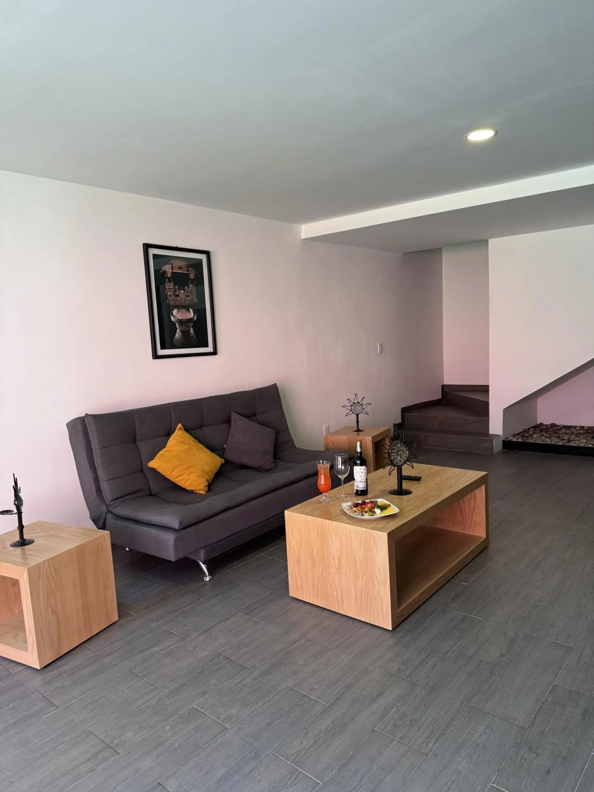 Living room in GS Quinto Sol Teotihuacan Living room in GS Quinto Sol Teotihuacan