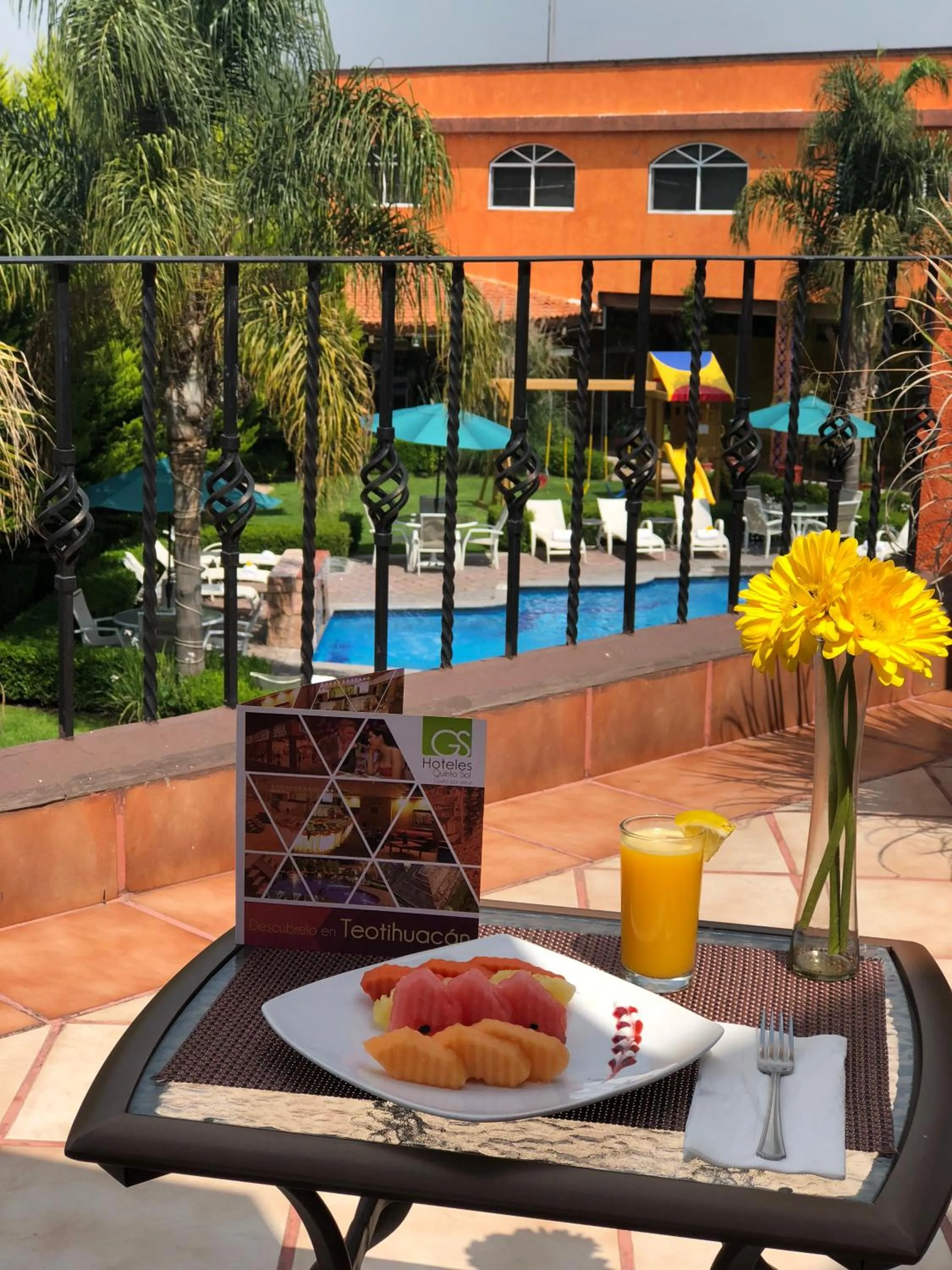 Balcony/Terrace in GS Quinto Sol Teotihuacan