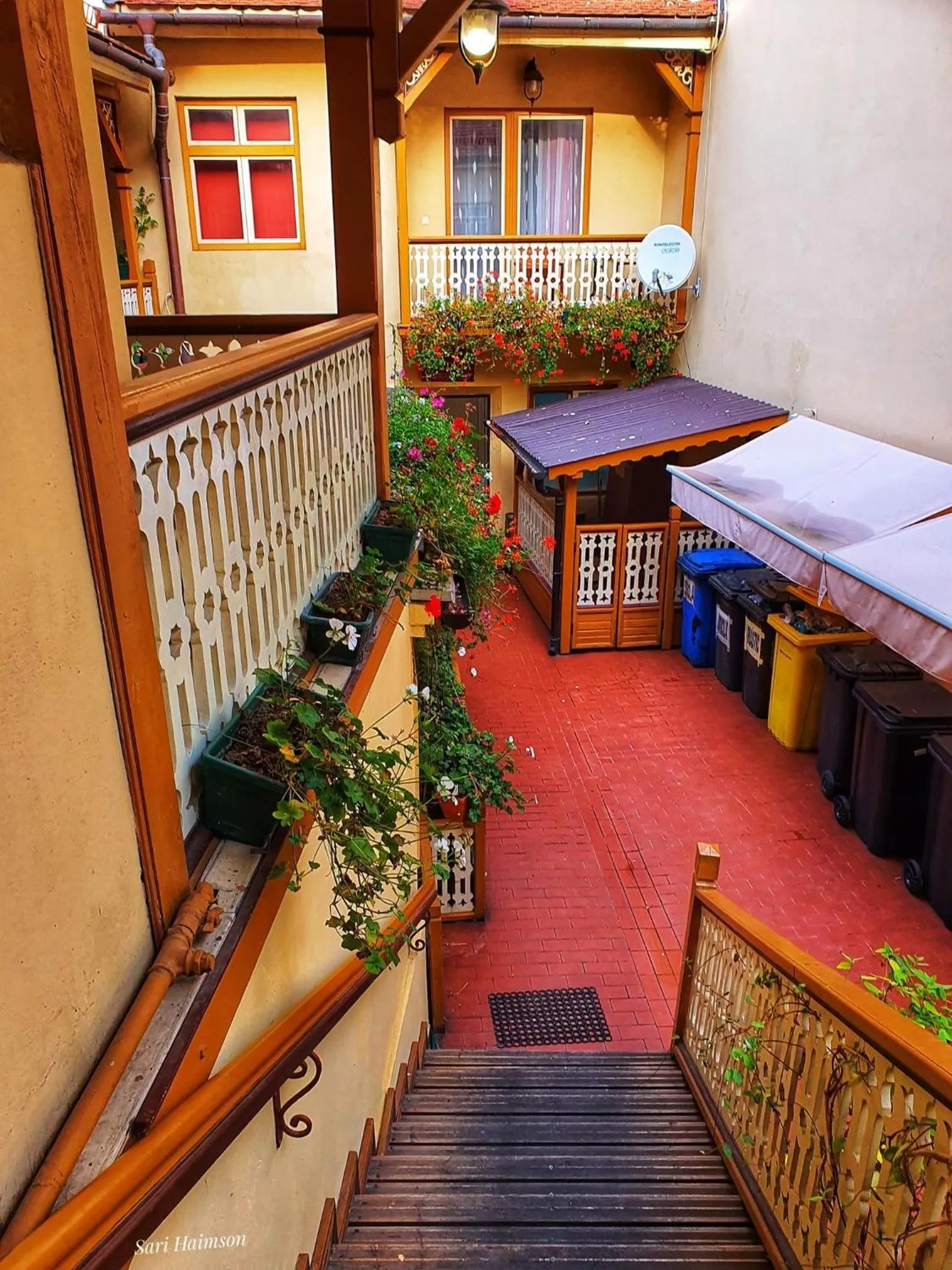 Property building in Pension Casa Frieda