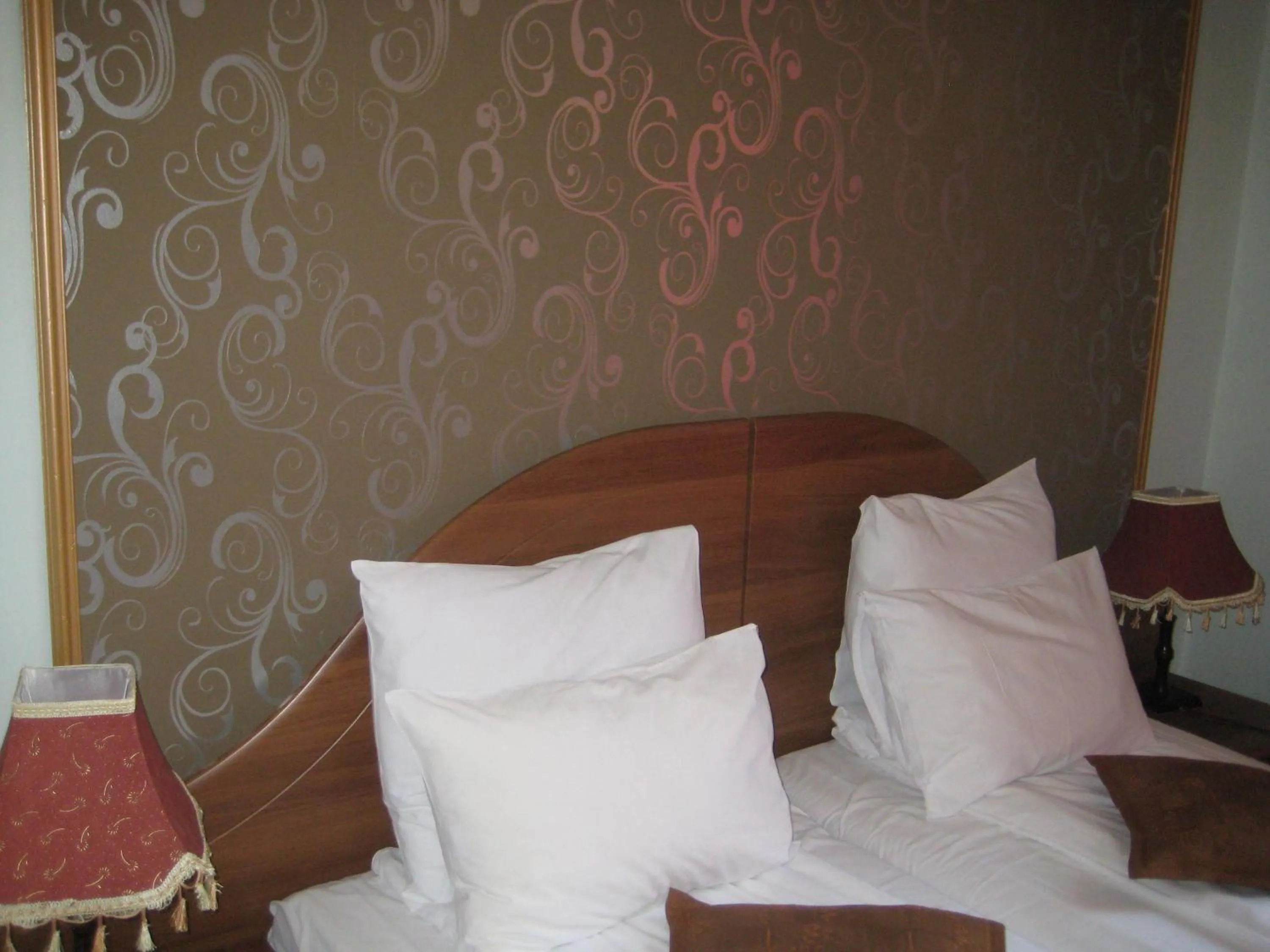 Bed in Pension Casa Frieda