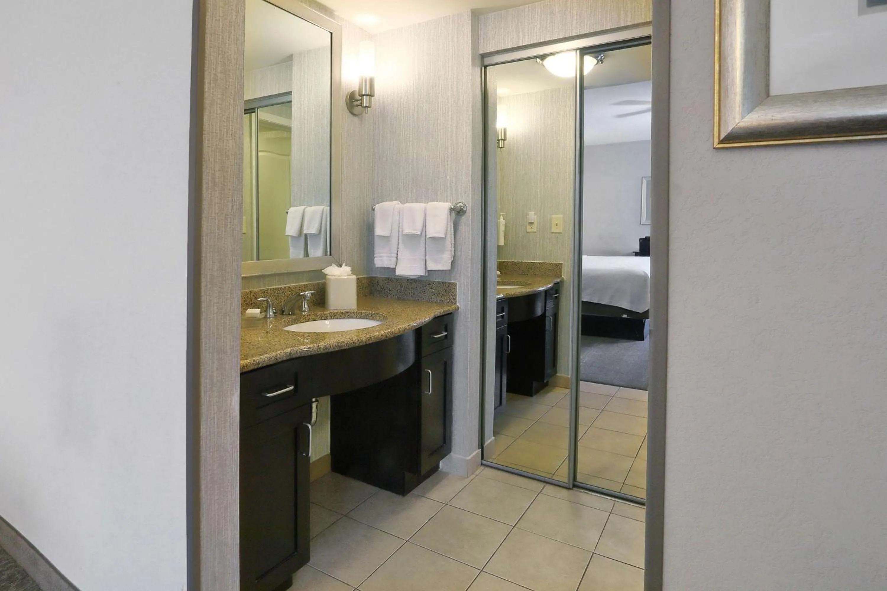 Bathroom in Homewood Suites by Hilton Bel Air