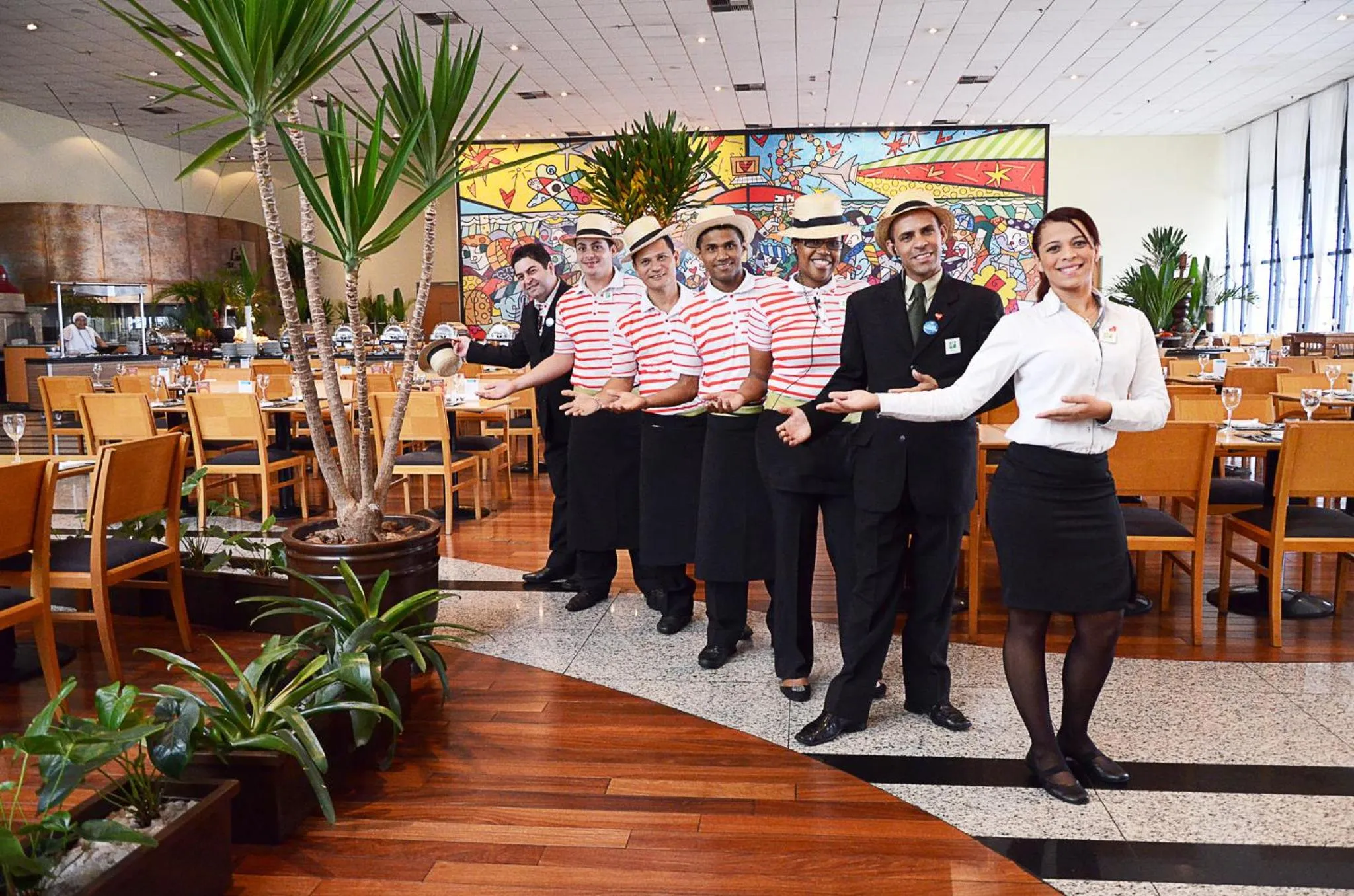 Restaurant/places to eat in Holiday Inn Sao Paulo Parque Anhembi by IHG