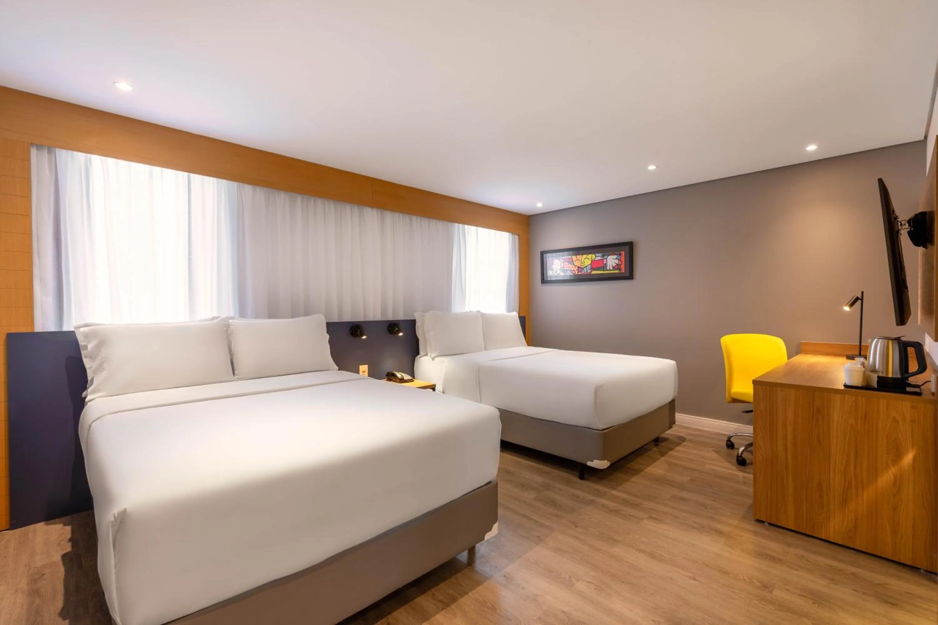 Photo of the whole room, Bed in Holiday Inn Sao Paulo Parque Anhembi by IHG