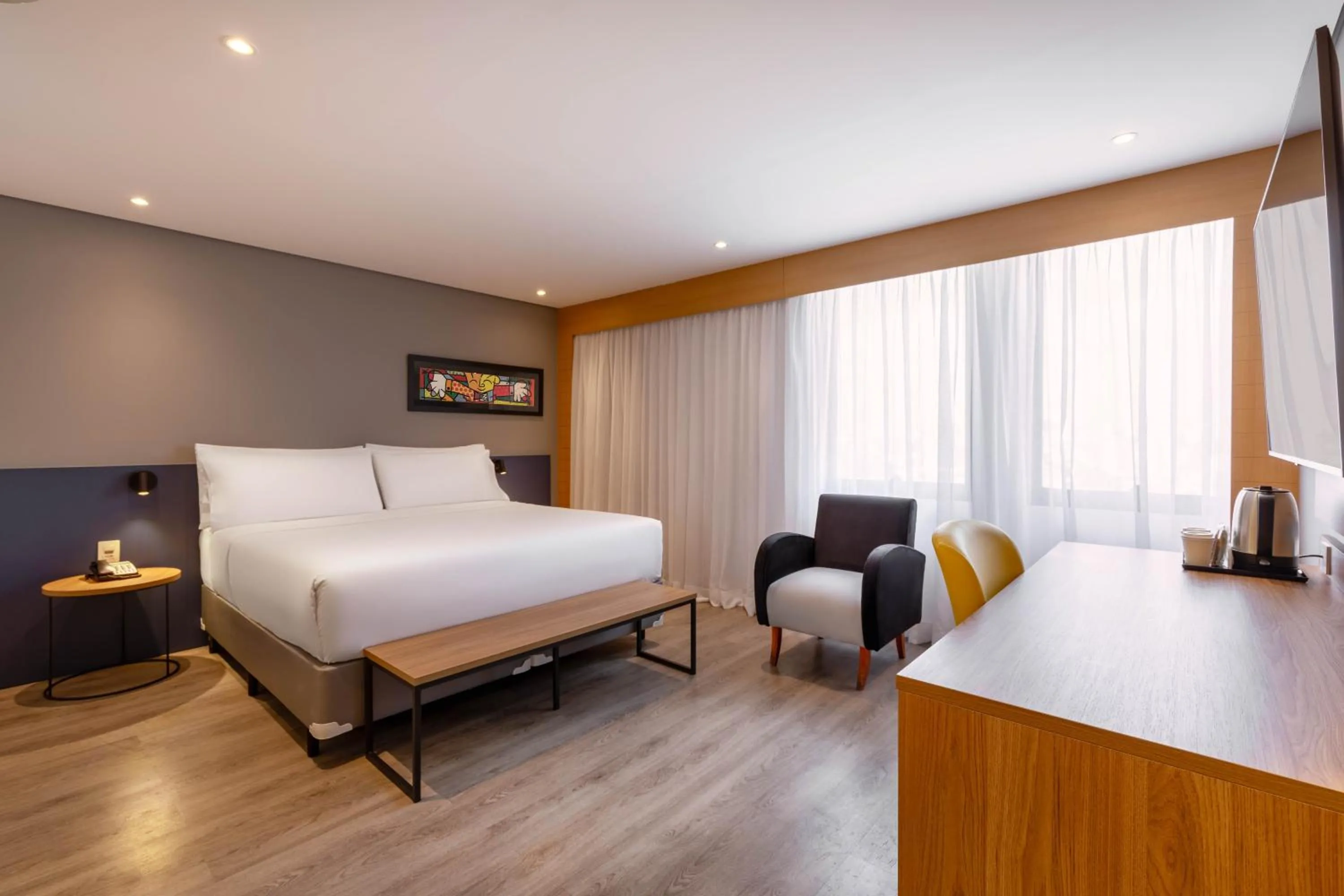 Photo of the whole room, Bed in Holiday Inn Sao Paulo Parque Anhembi by IHG
