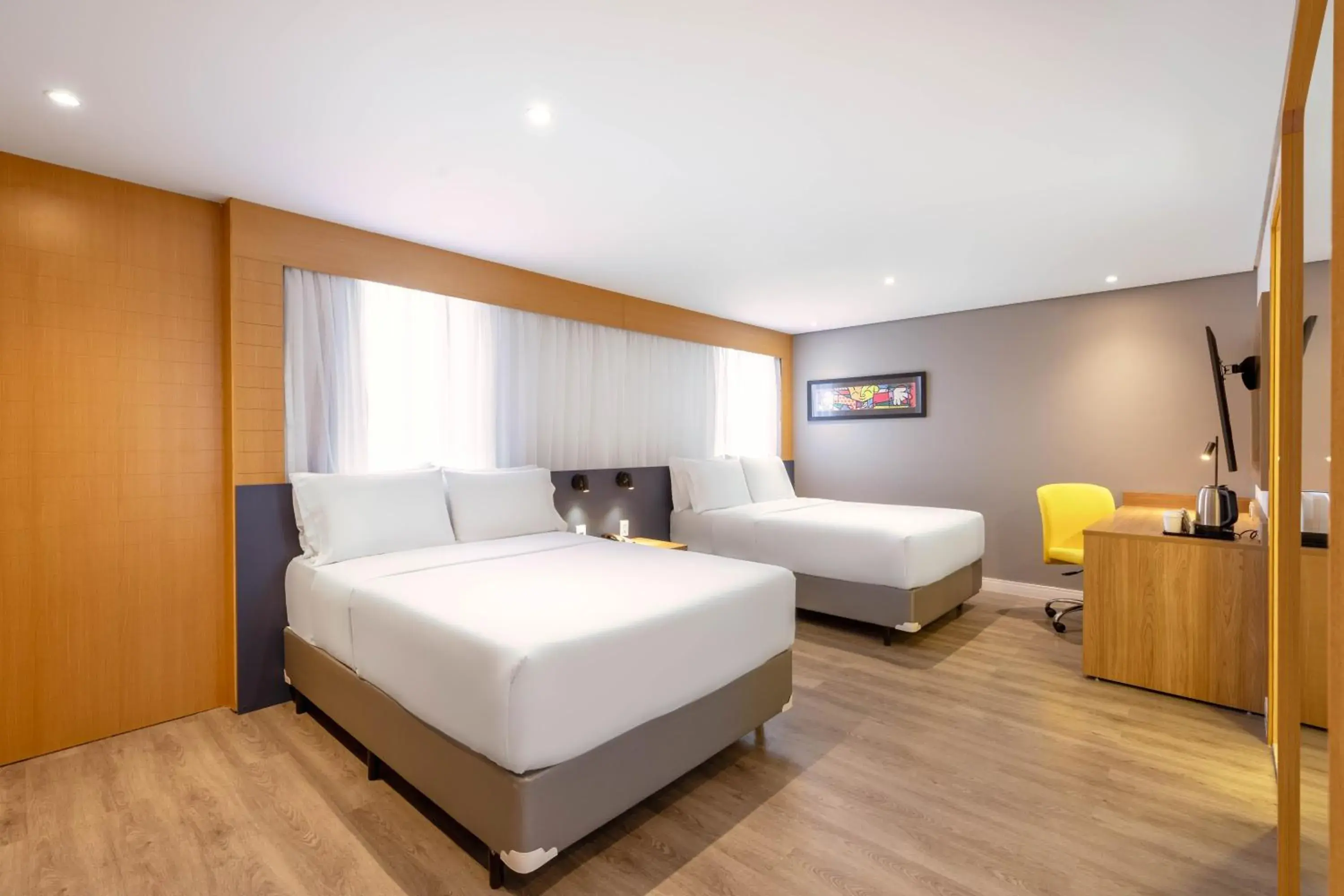 Premium Double Room with Two Double Beds - single occupancy in Holiday Inn Sao Paulo Parque Anhembi by IHG Premium Double Room with Two Double Beds - single occupancy in Holiday Inn Sao Paulo Parque Anhembi by IHG