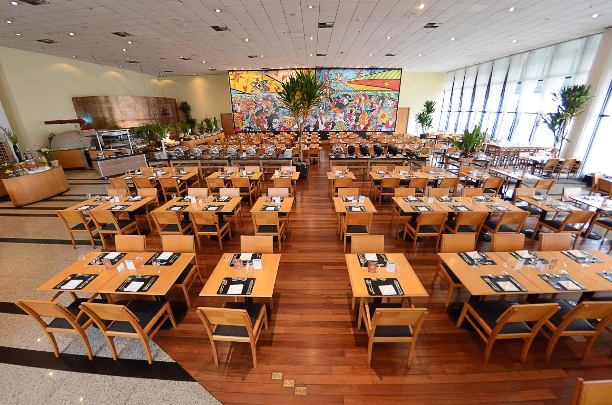Restaurant/places to eat in Holiday Inn Sao Paulo Parque Anhembi by IHG