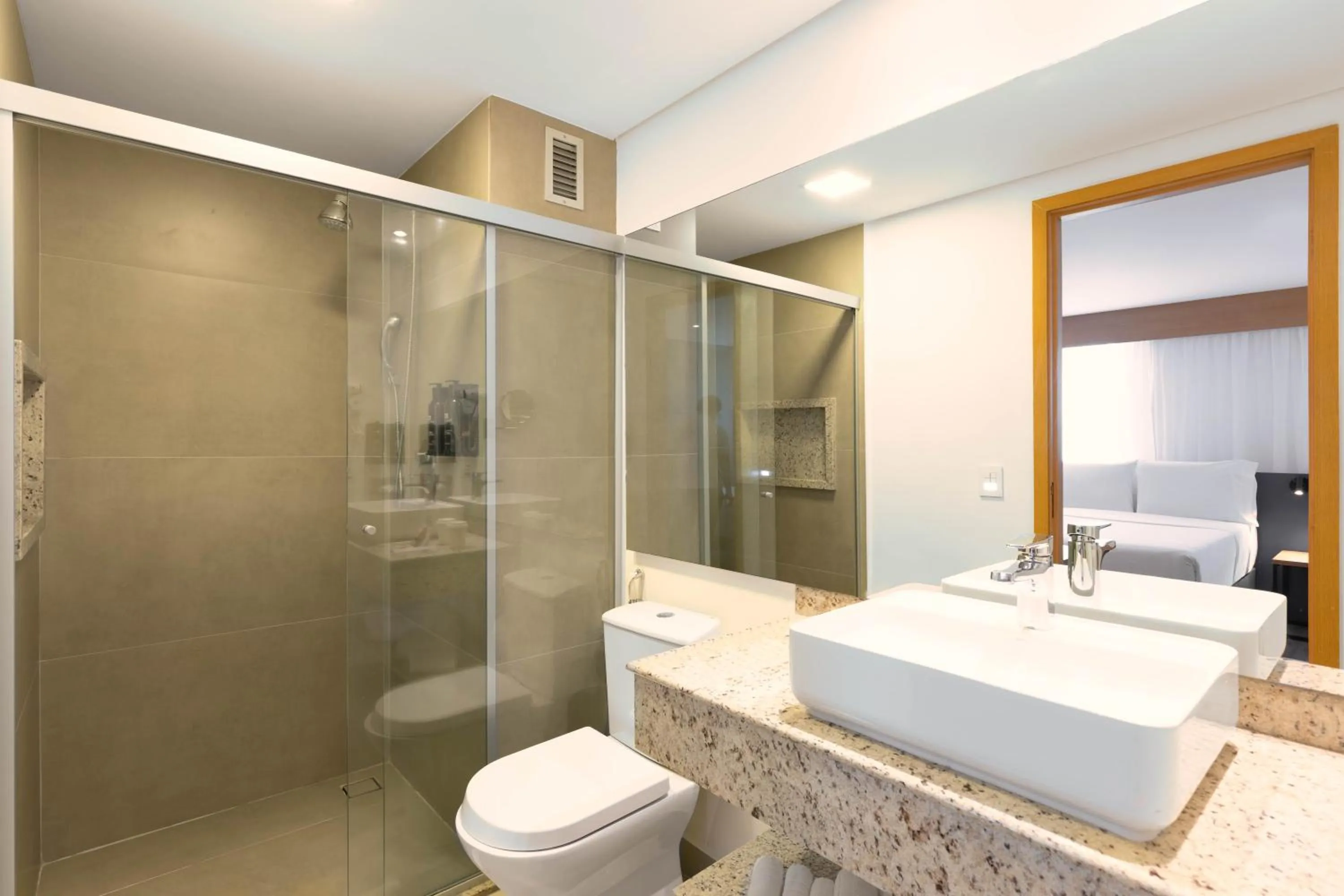 Bathroom in Holiday Inn Sao Paulo Parque Anhembi by IHG