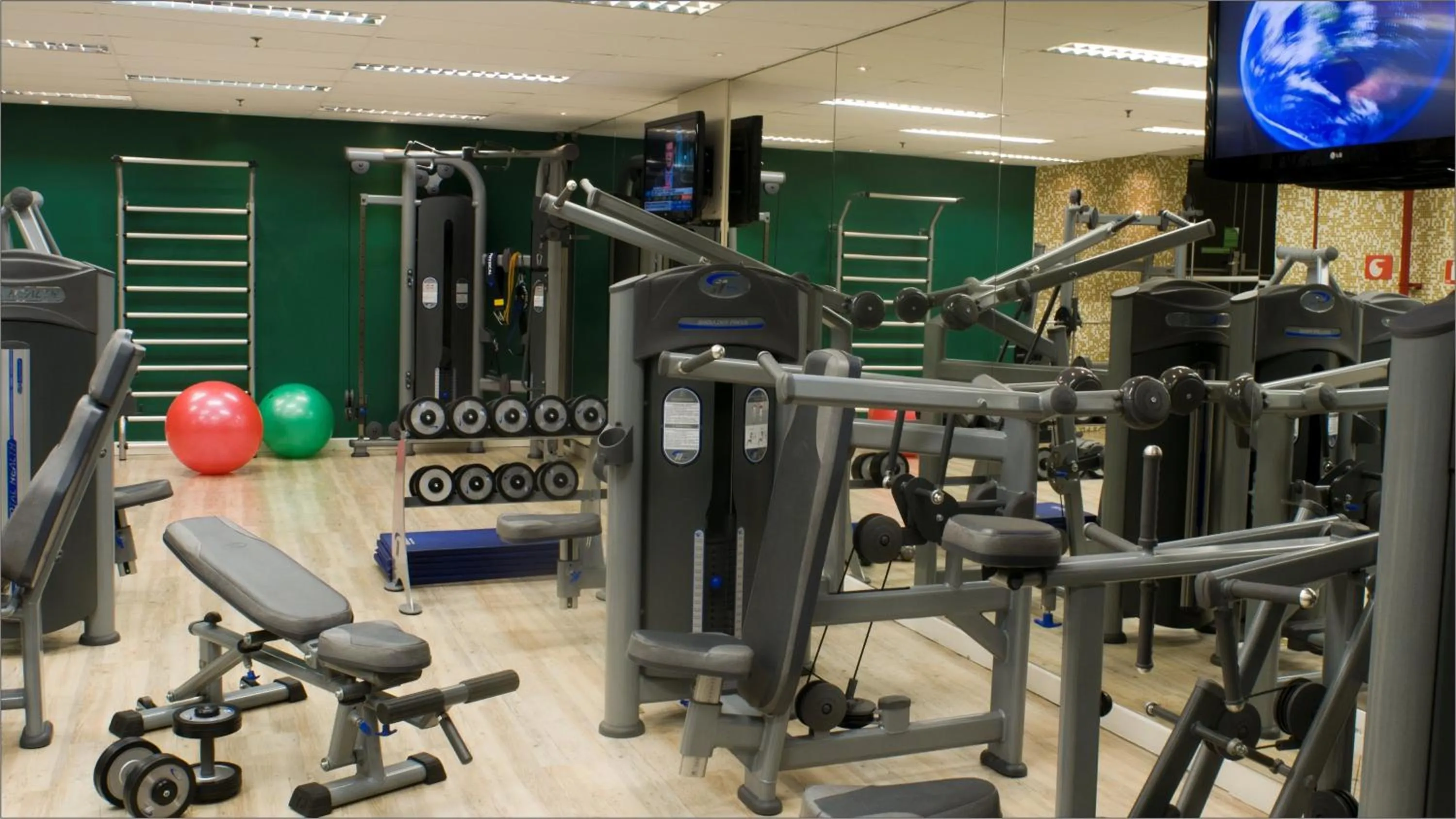 Fitness centre/facilities in Holiday Inn Sao Paulo Parque Anhembi by IHG