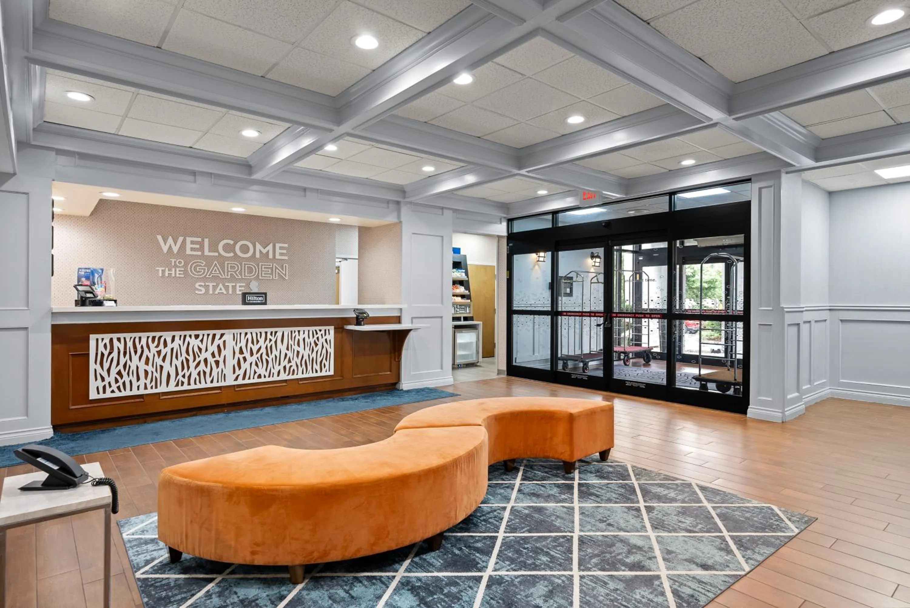 Lobby or reception in Hampton Inn Bordentown
