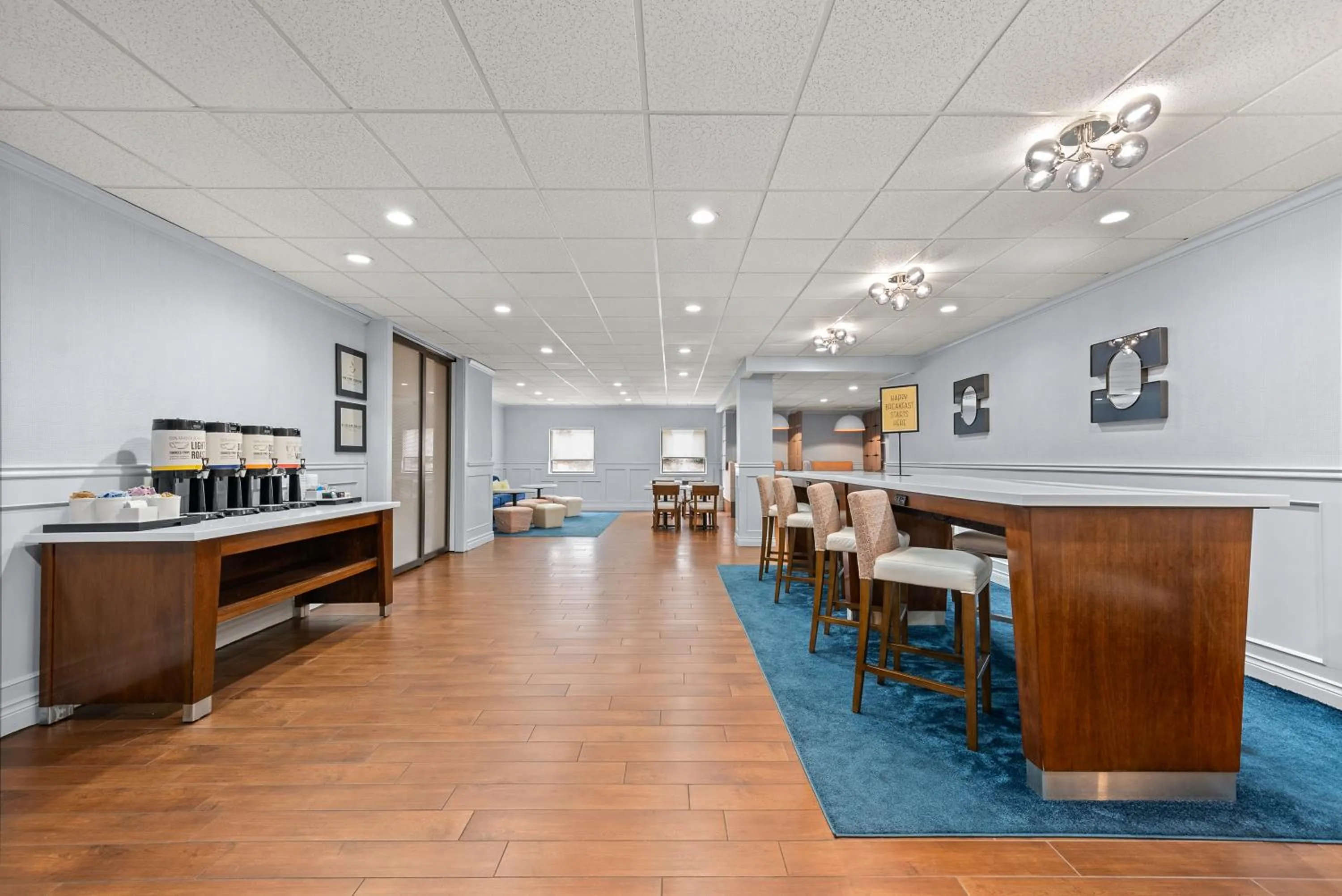 Breakfast in Hampton Inn Bordentown