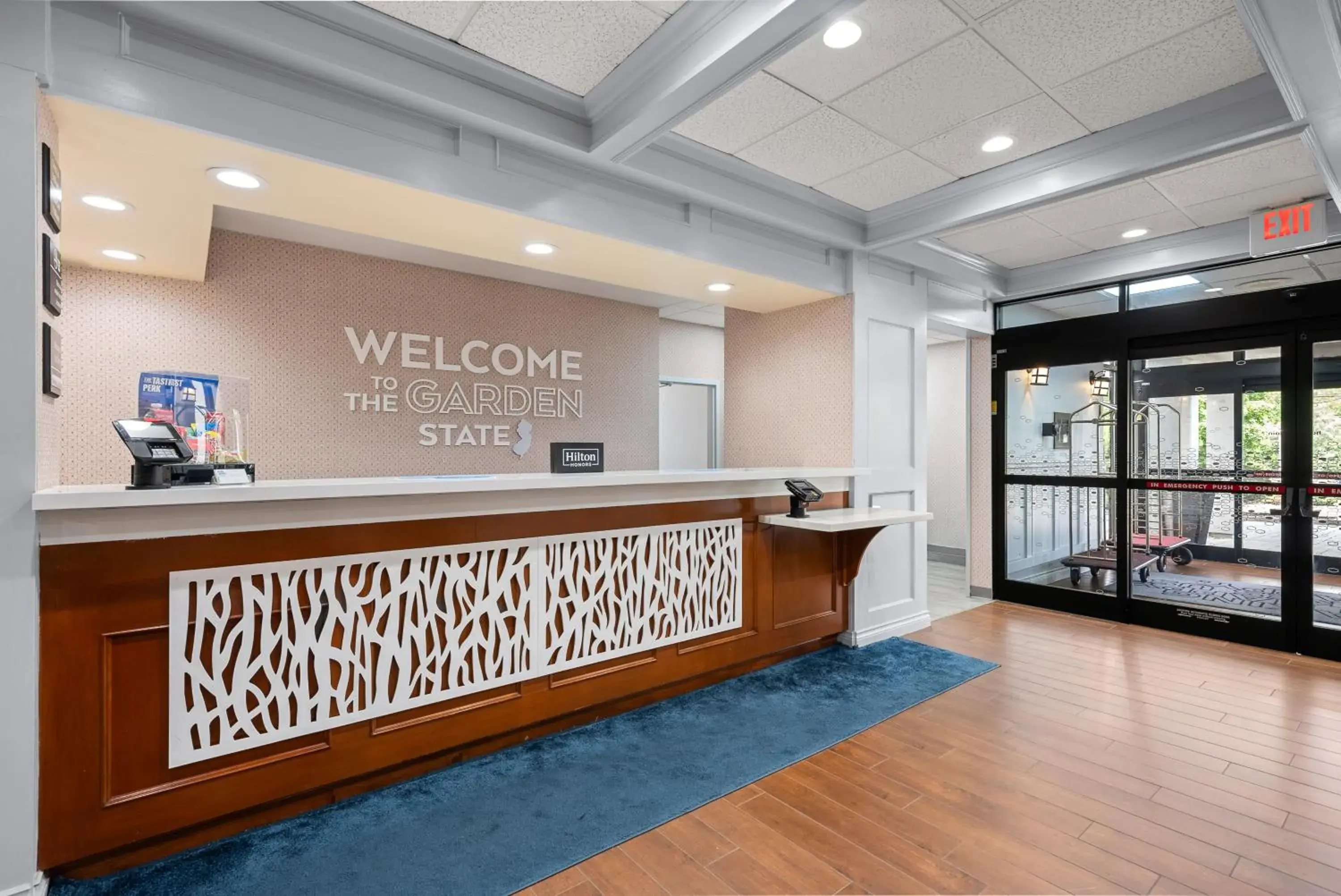 Lobby or reception in Hampton Inn Bordentown Lobby or reception in Hampton Inn Bordentown