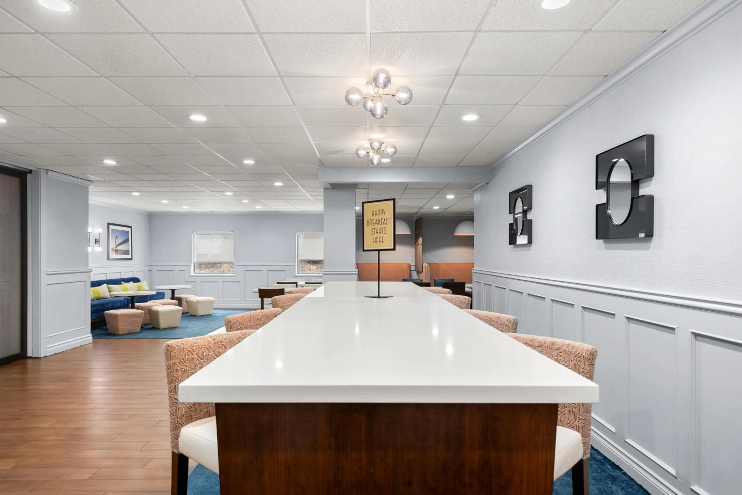 Breakfast in Hampton Inn Bordentown