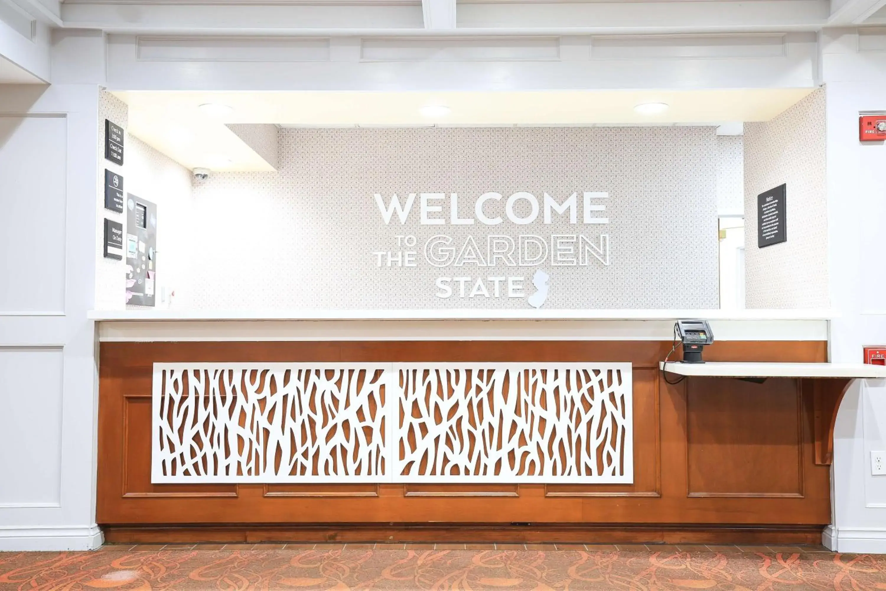 Lobby or reception in Hampton Inn Bordentown Lobby or reception in Hampton Inn Bordentown