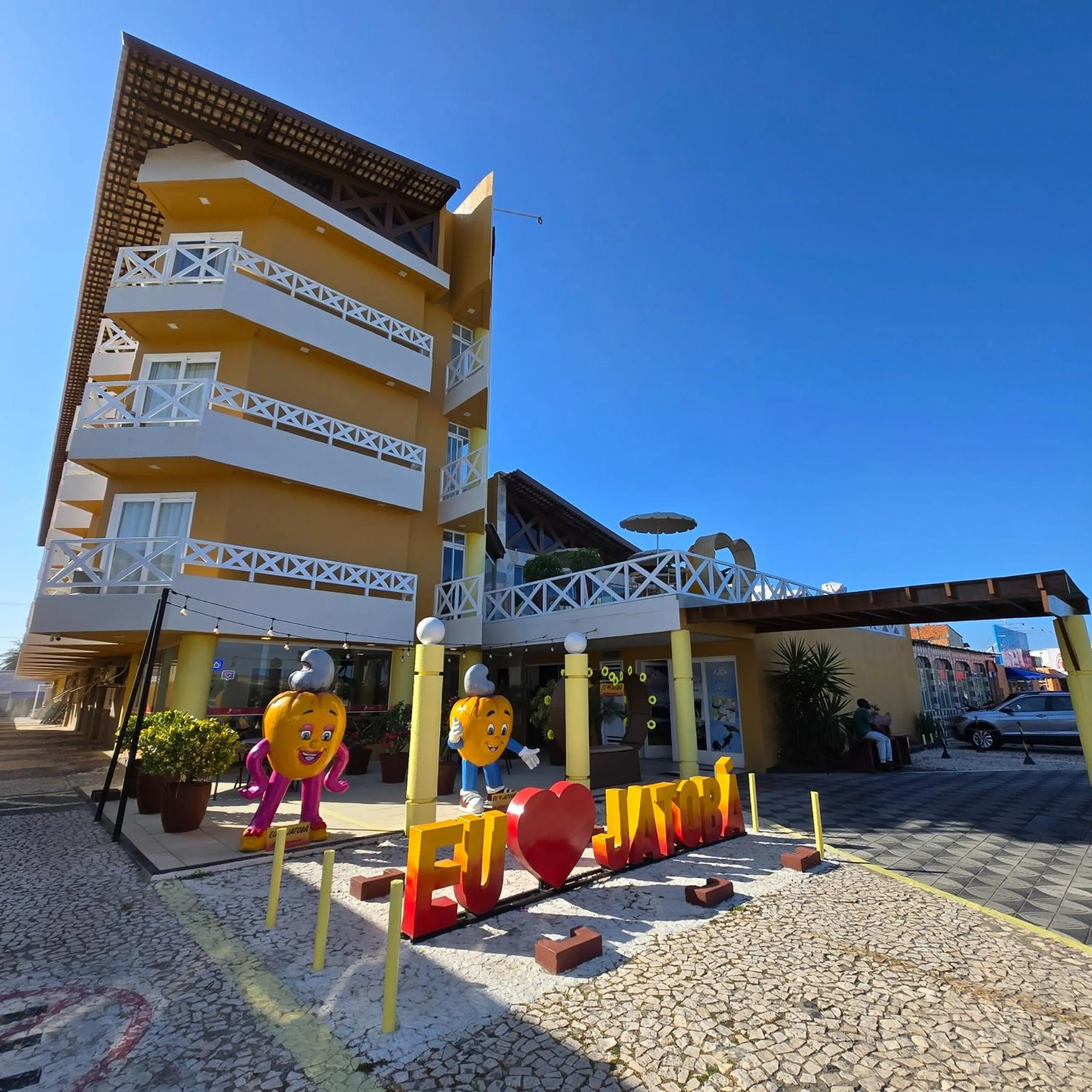 Property building in Jatobá Praia Hotel