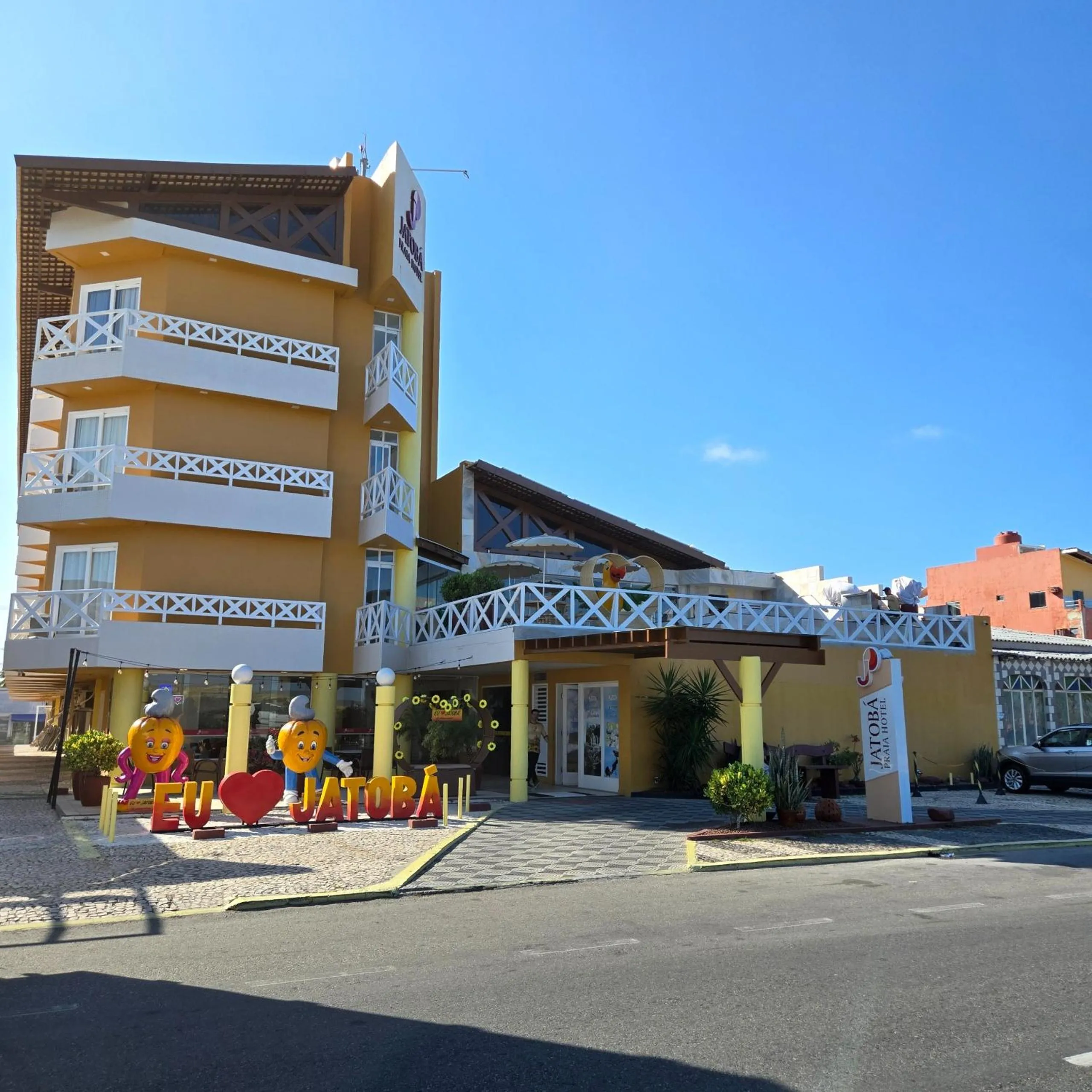 Property building in Jatobá Praia Hotel