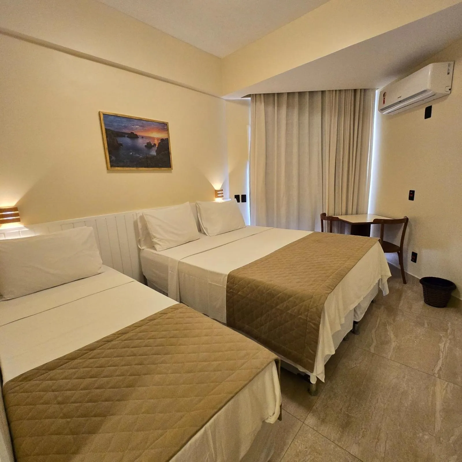 Bed in Jatobá Praia Hotel