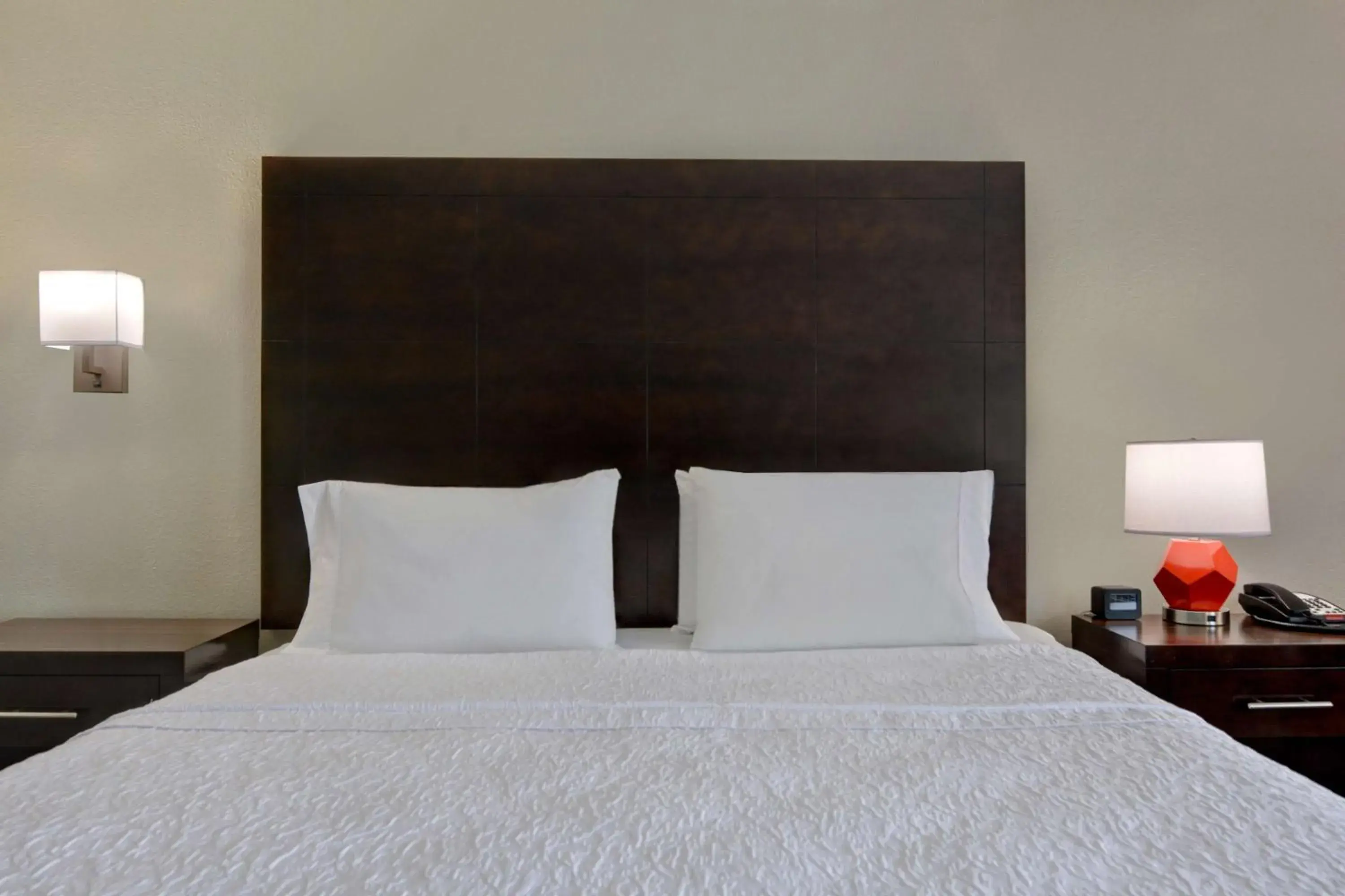 Bed in Hampton Inn Greenwood Bed in Hampton Inn Greenwood