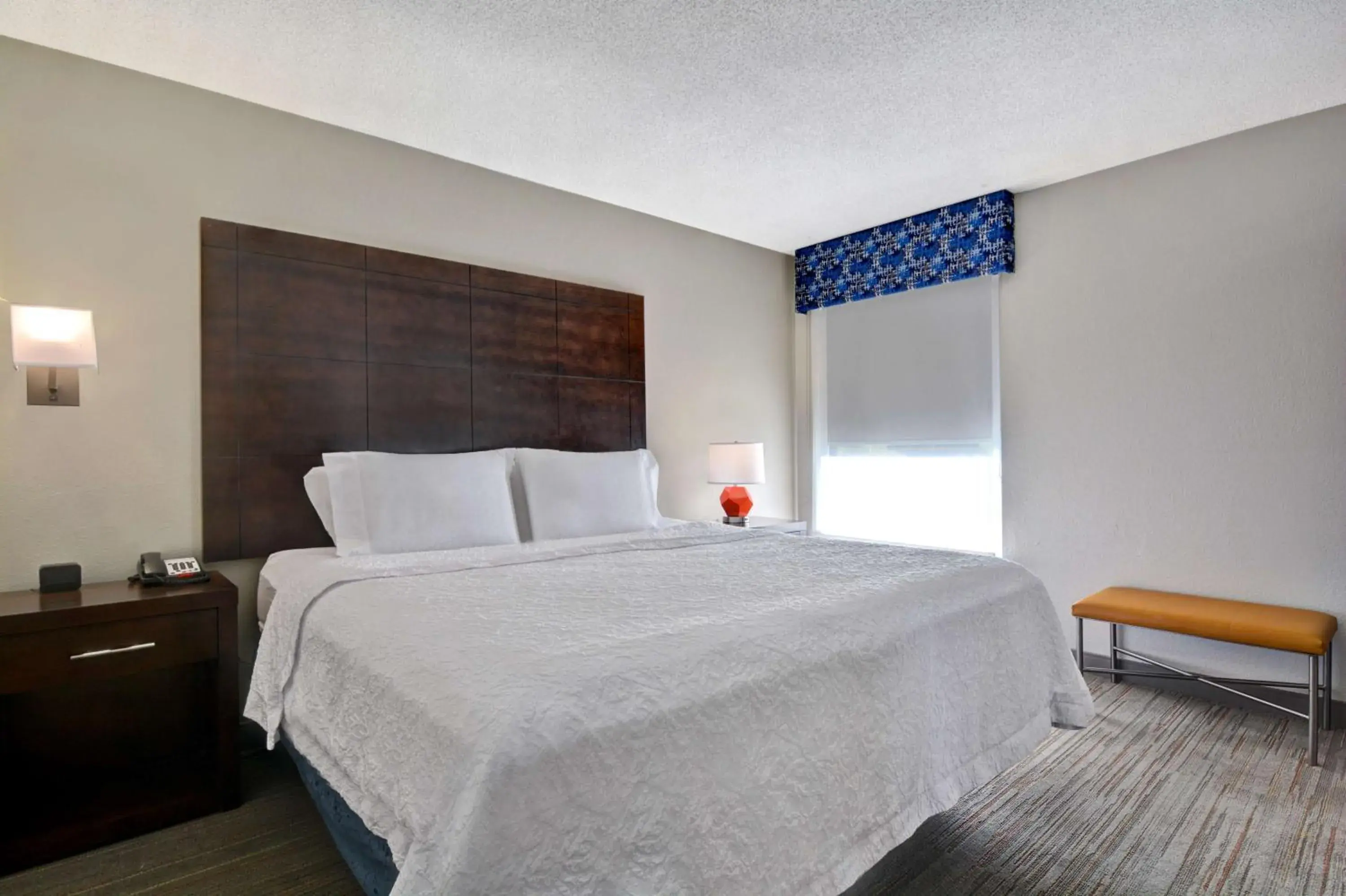 Bed in Hampton Inn Greenwood Bed in Hampton Inn Greenwood