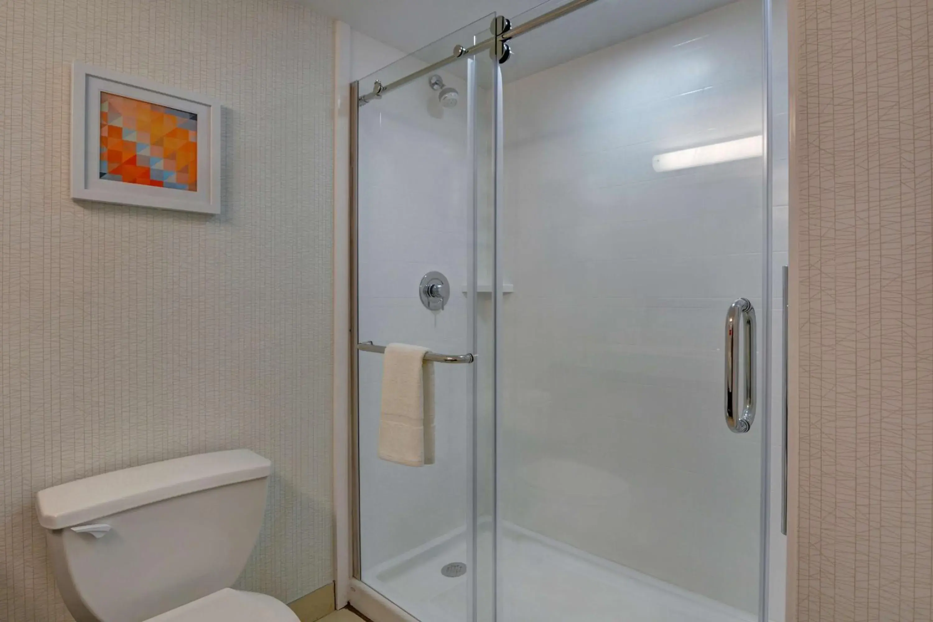 Bathroom in Hampton Inn Greenwood Bathroom in Hampton Inn Greenwood