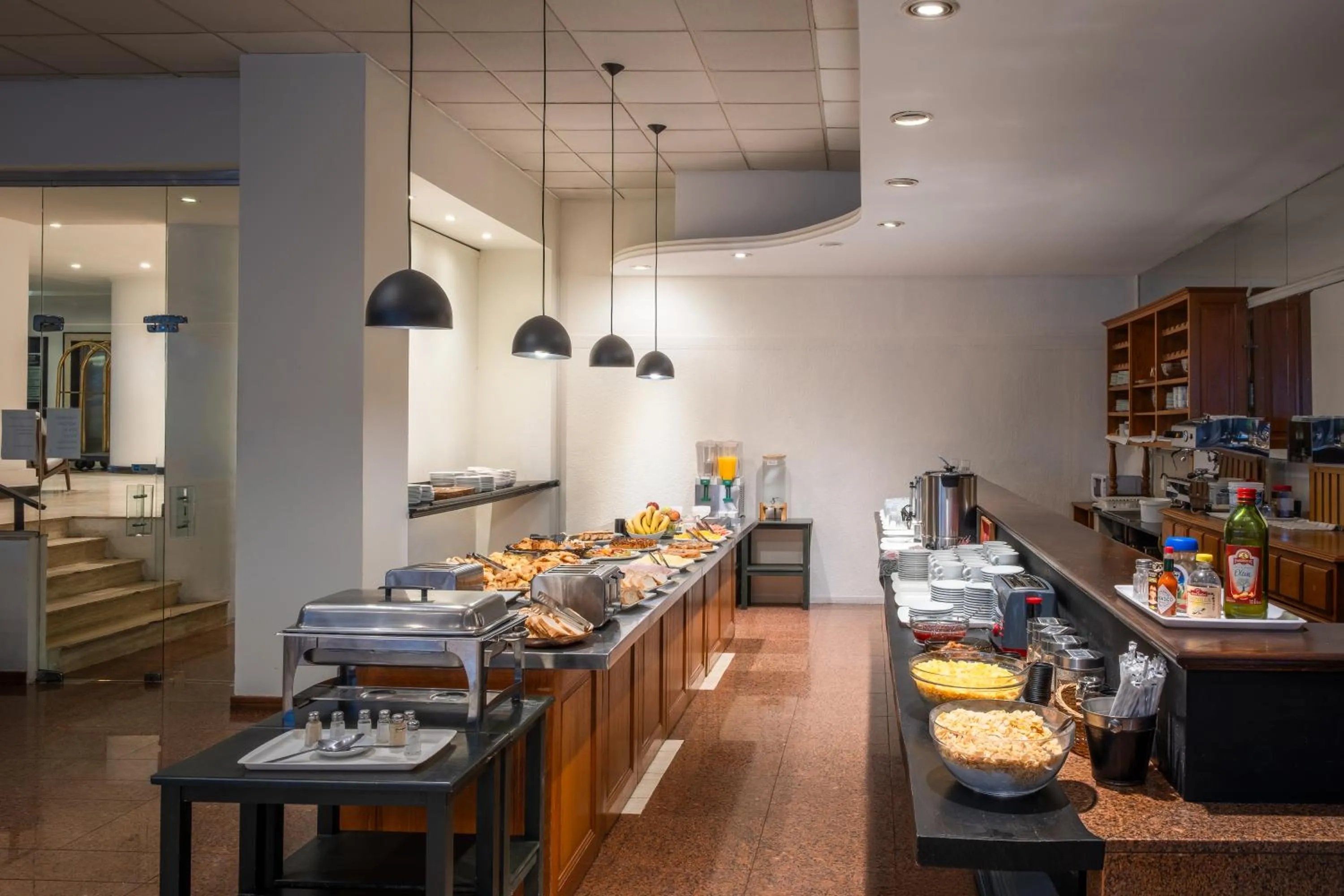 Buffet breakfast in Golden Beach Resort & Spa