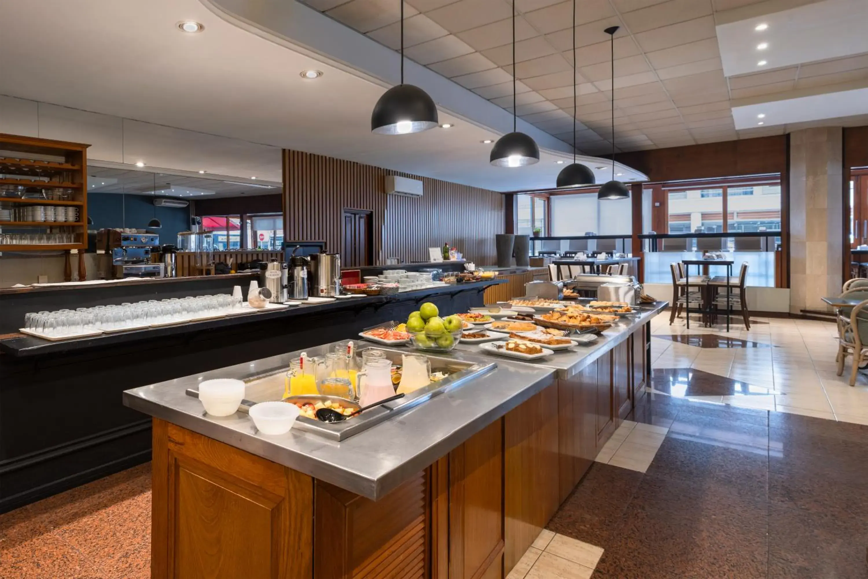 Buffet breakfast in Golden Beach Resort & Spa Buffet breakfast in Golden Beach Resort & Spa