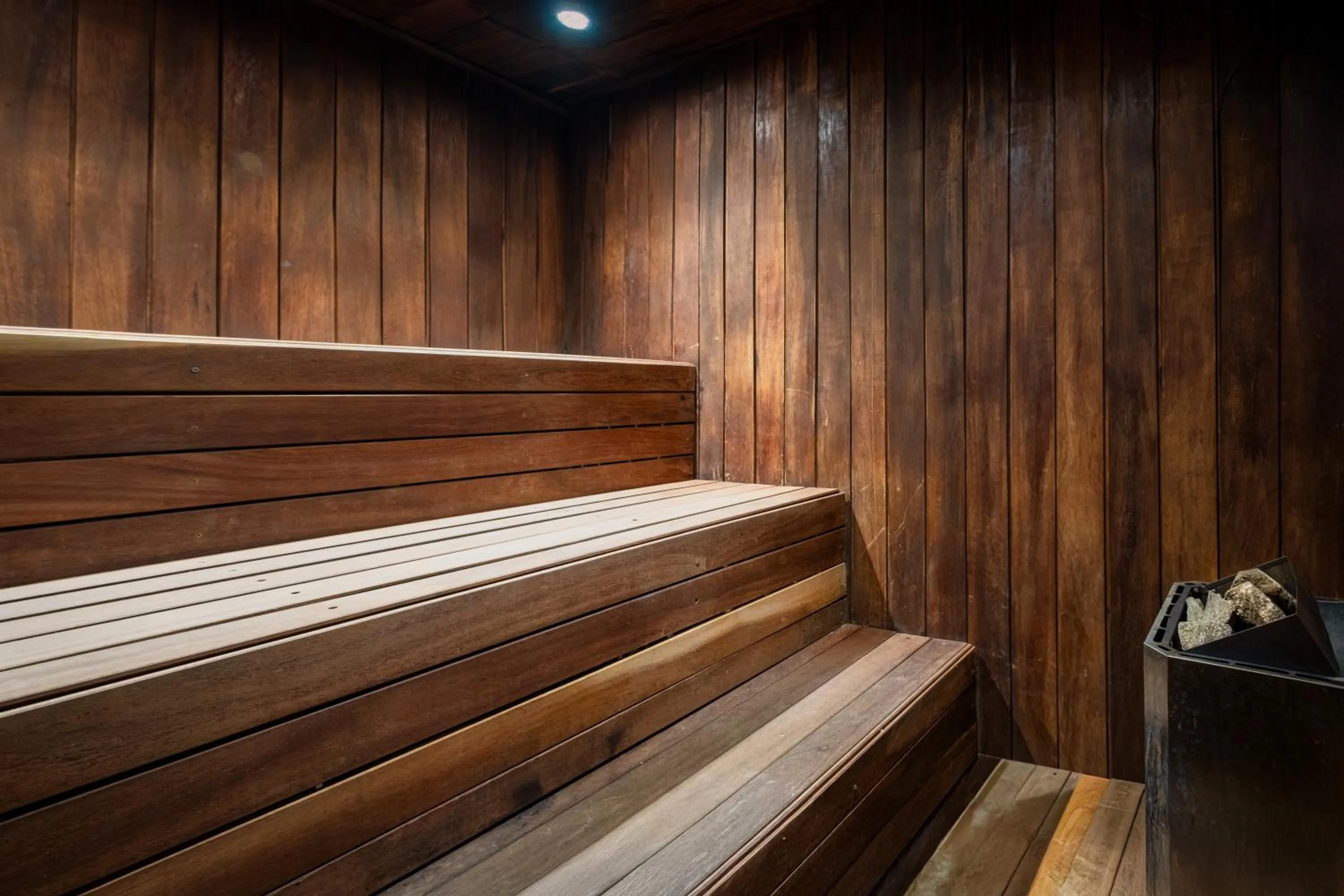 Sauna in Golden Beach Resort & Spa