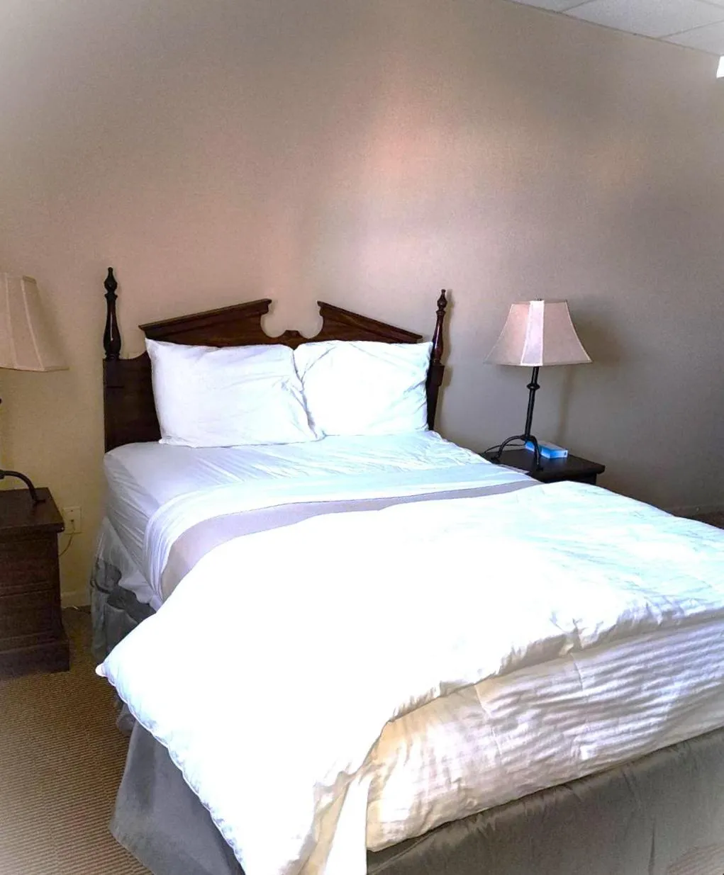 Bed in Historic Plains Hotel