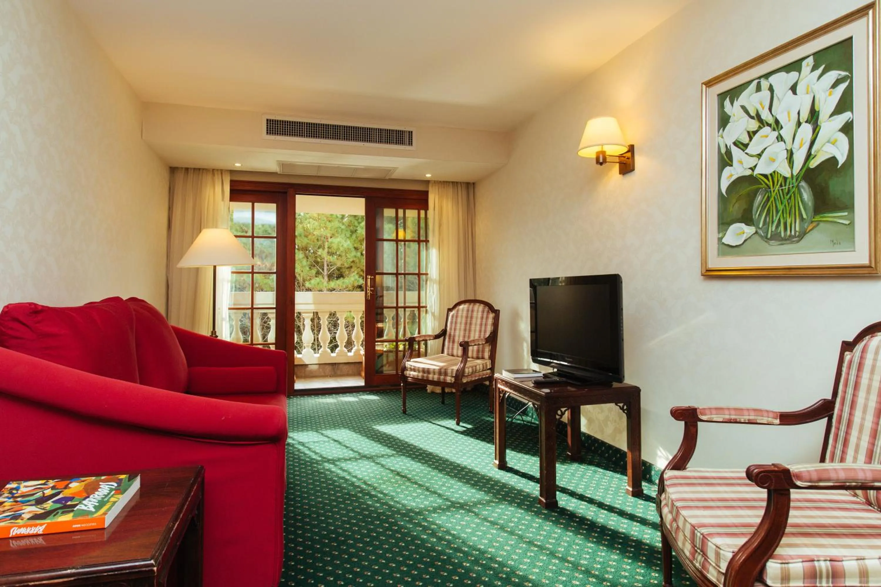 Living room in Barradas Parque Hotel & Spa