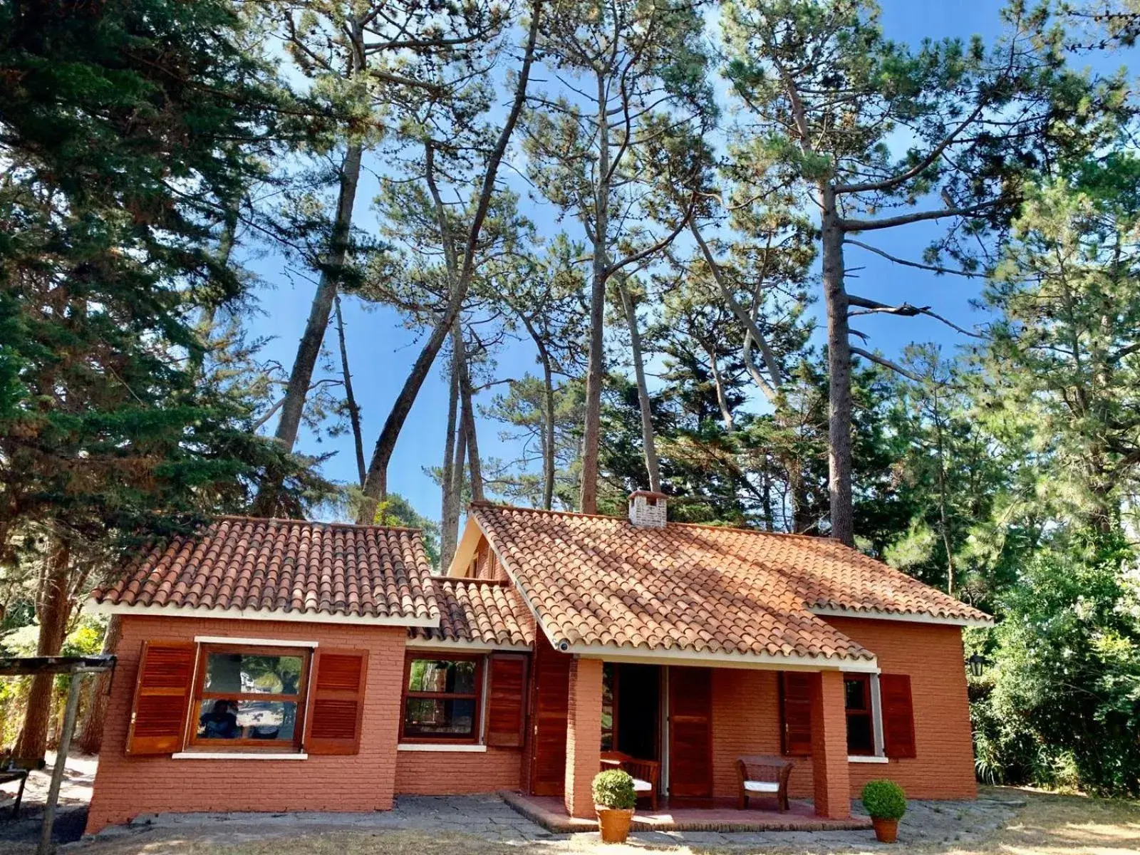 Inner courtyard view in Barradas Parque Hotel & Spa Inner courtyard view in Barradas Parque Hotel & Spa