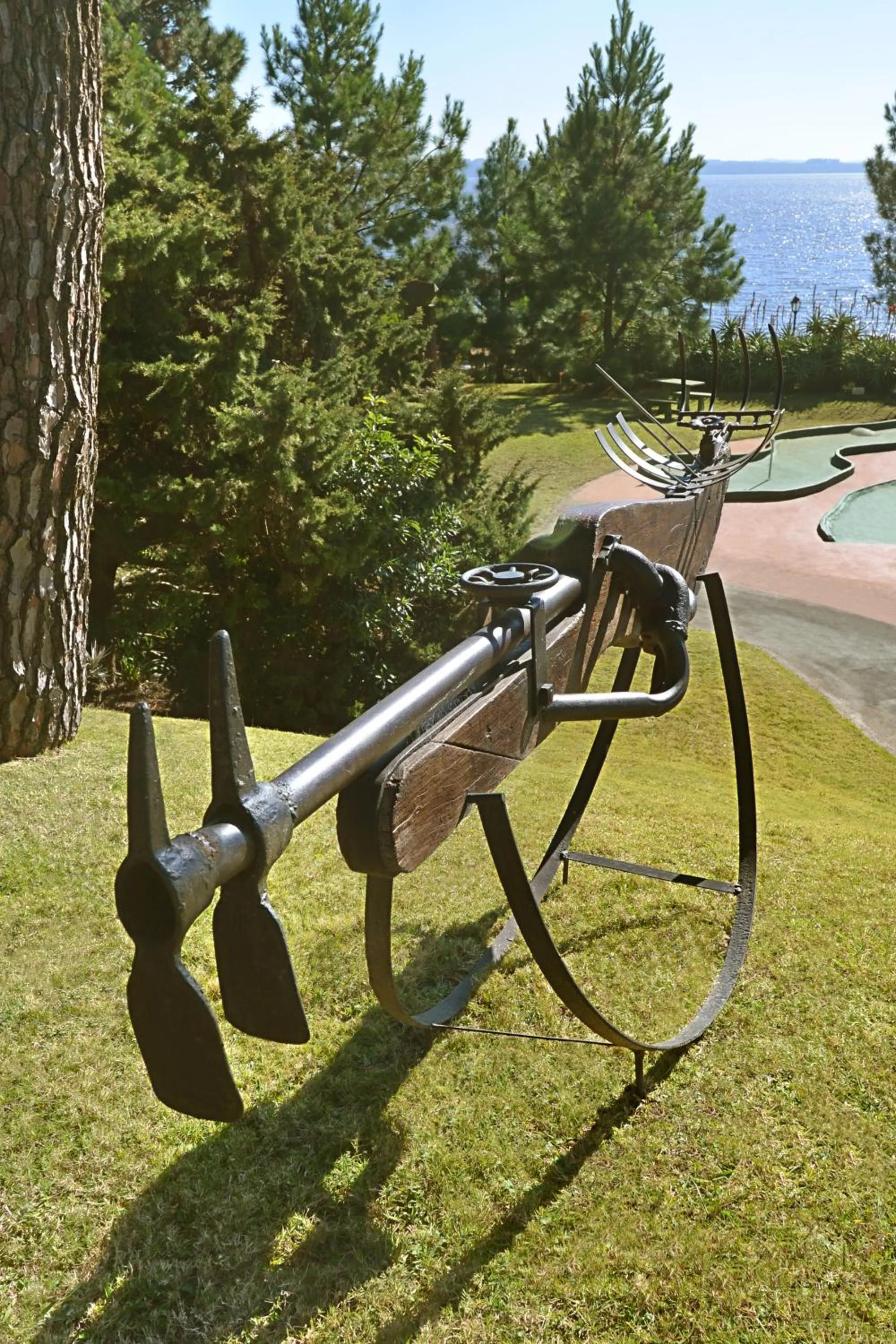 Decorative detail in Hotel del Lago Golf & Art Resort