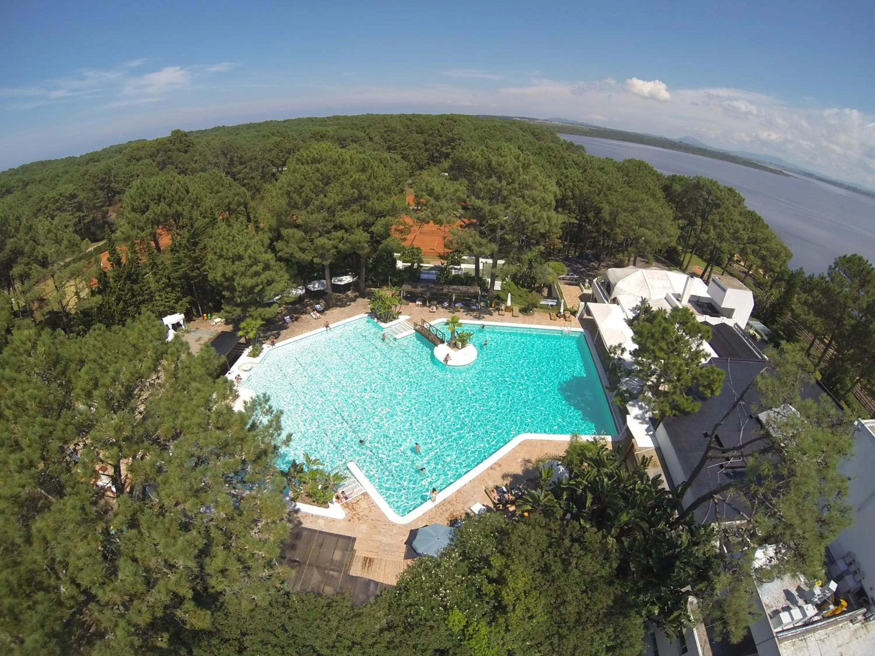 Bird's eye view in Hotel del Lago Golf & Art Resort