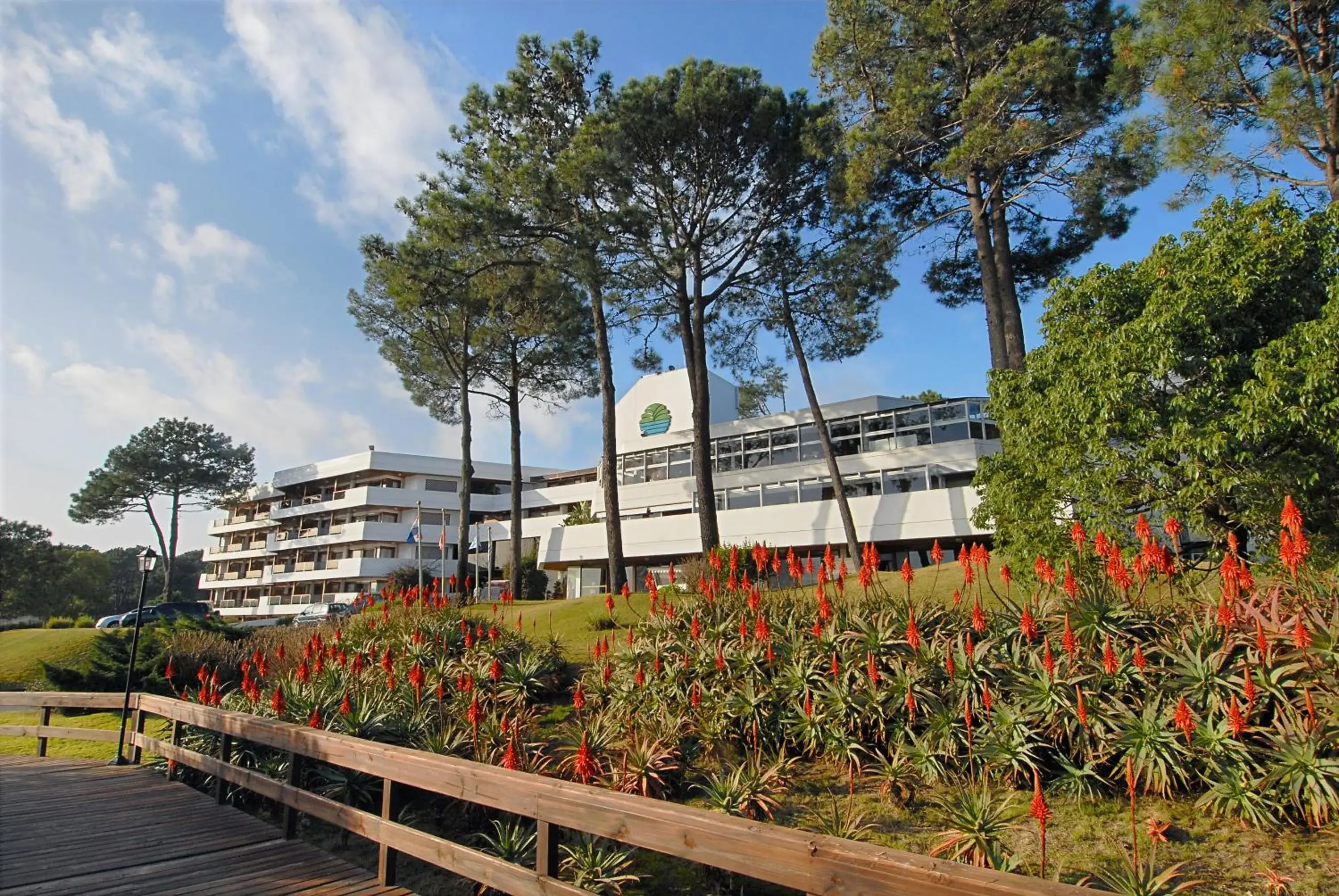 Facade/entrance in Hotel del Lago Golf & Art Resort Facade/entrance in Hotel del Lago Golf & Art Resort