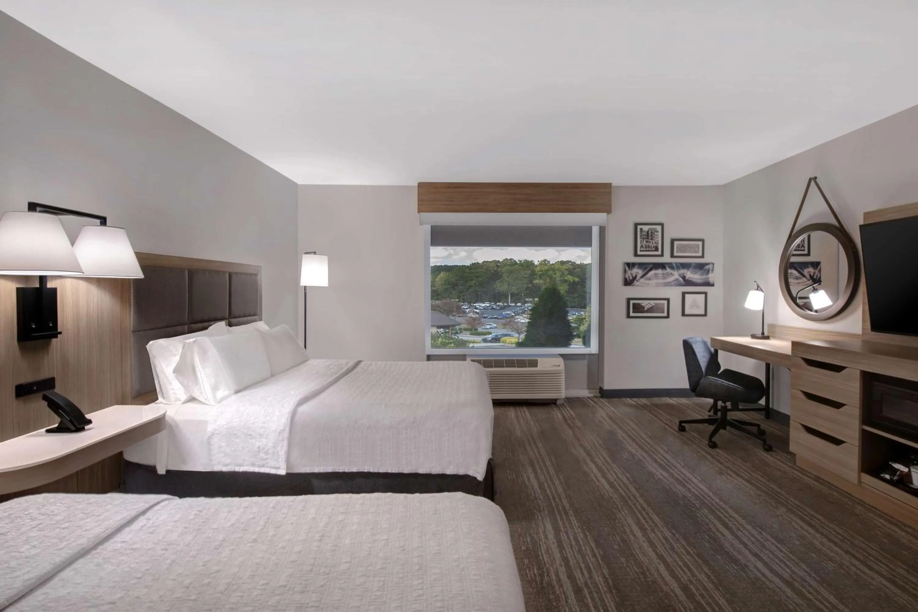 Bedroom, Bed in Hampton Inn Easley