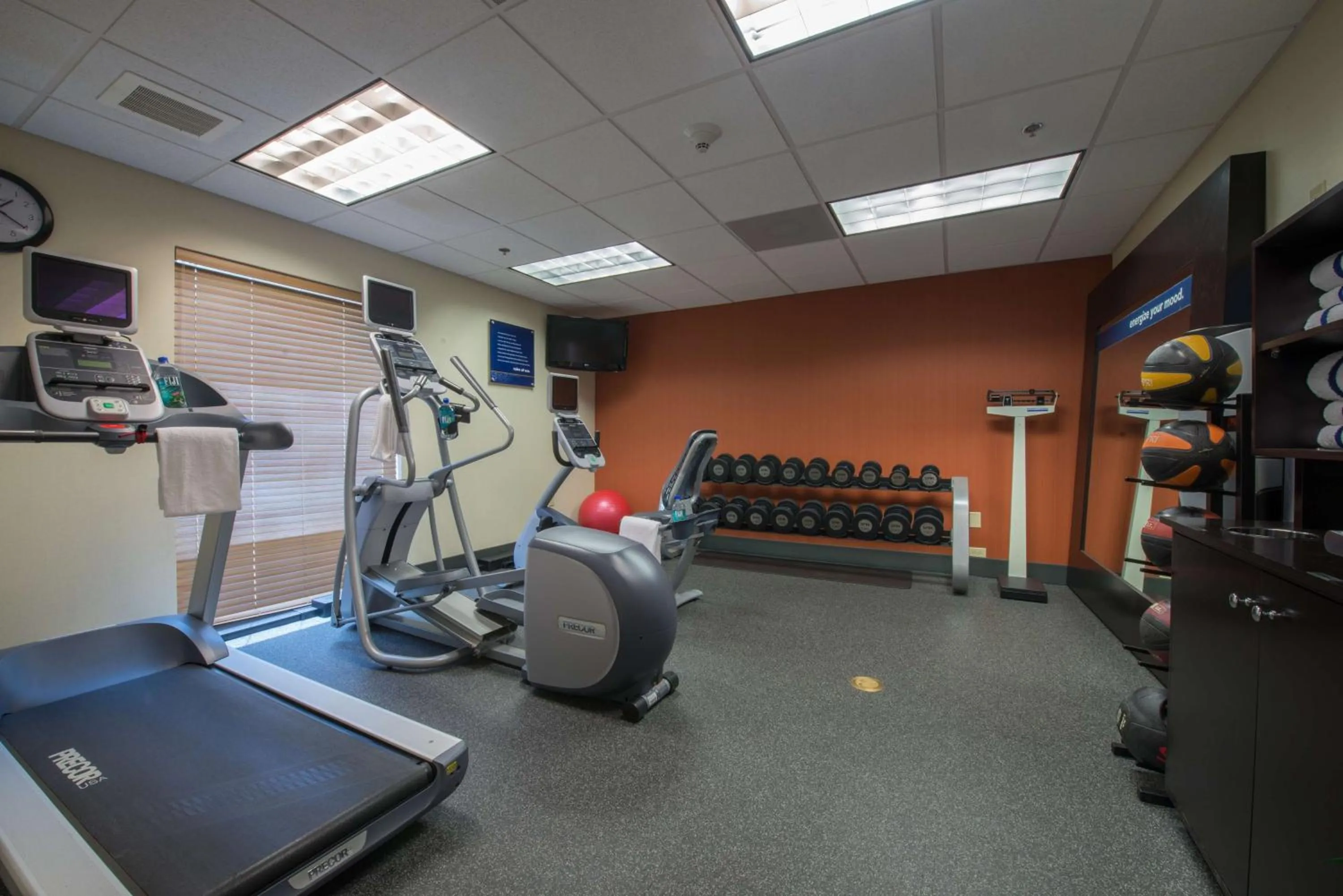 Fitness centre/facilities in Hampton Inn Easley