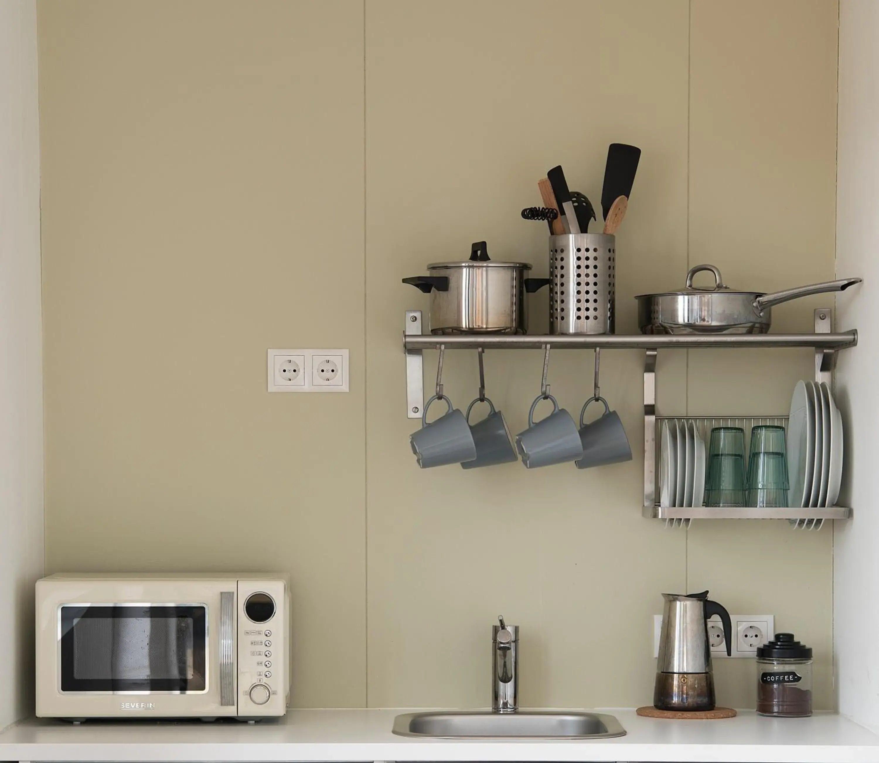Kitchen or kitchenette in Brú Guesthouse Kitchen or kitchenette in Brú Guesthouse