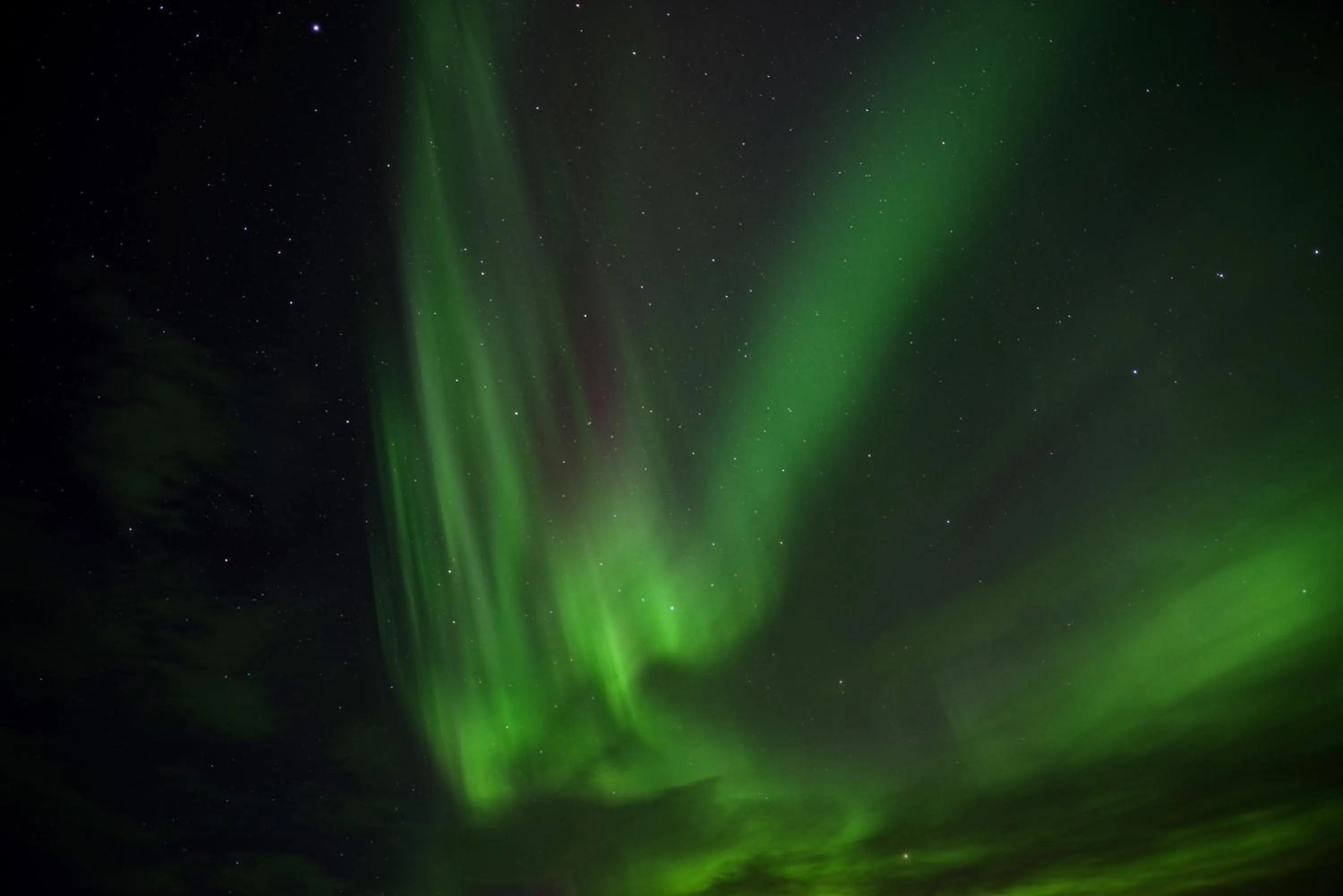 Natural landscape in Brú Guesthouse