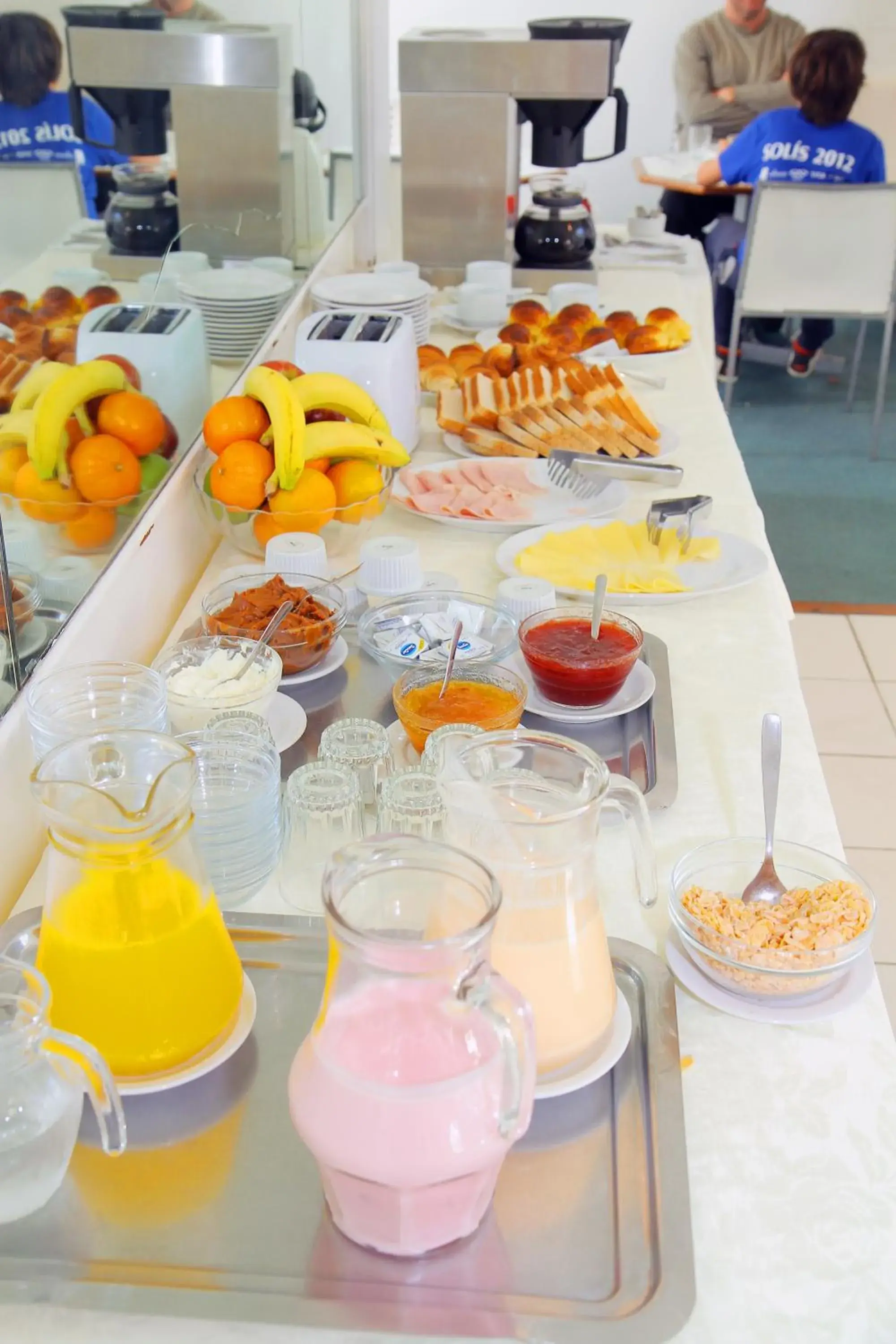 Buffet breakfast in Aqua Hotel Buffet breakfast in Aqua Hotel