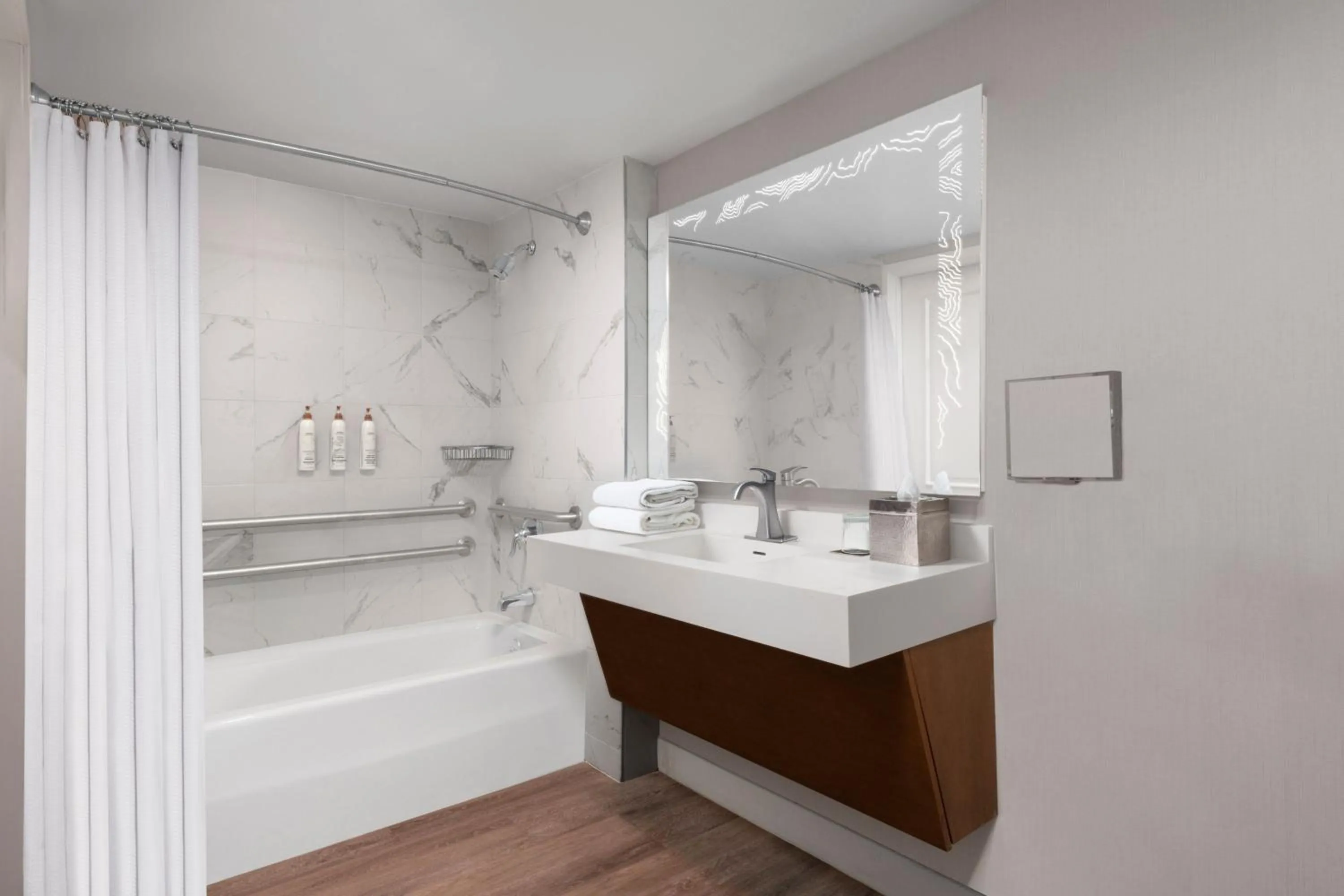 Bathroom in Renaissance Newport Beach Hotel