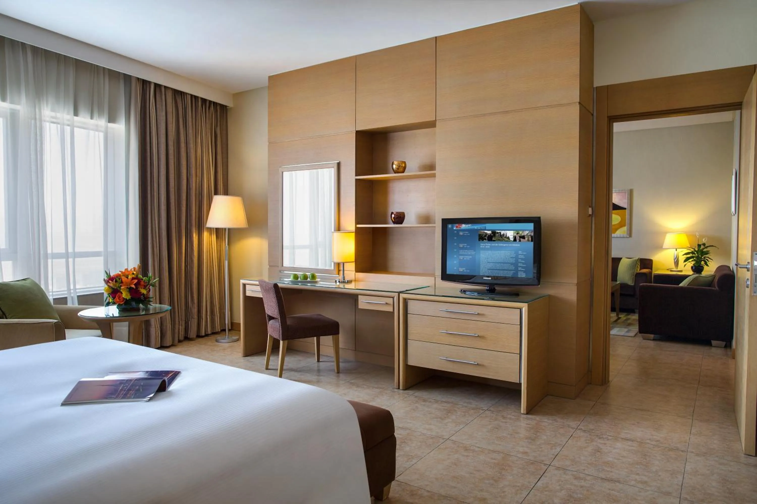 Bedroom, Bed in Nour Arjaan by Rotana-Fujairah