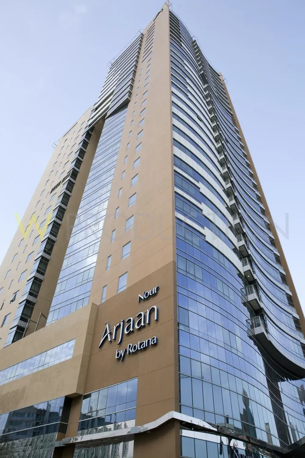 Property building in Nour Arjaan by Rotana-Fujairah Property building in Nour Arjaan by Rotana-Fujairah