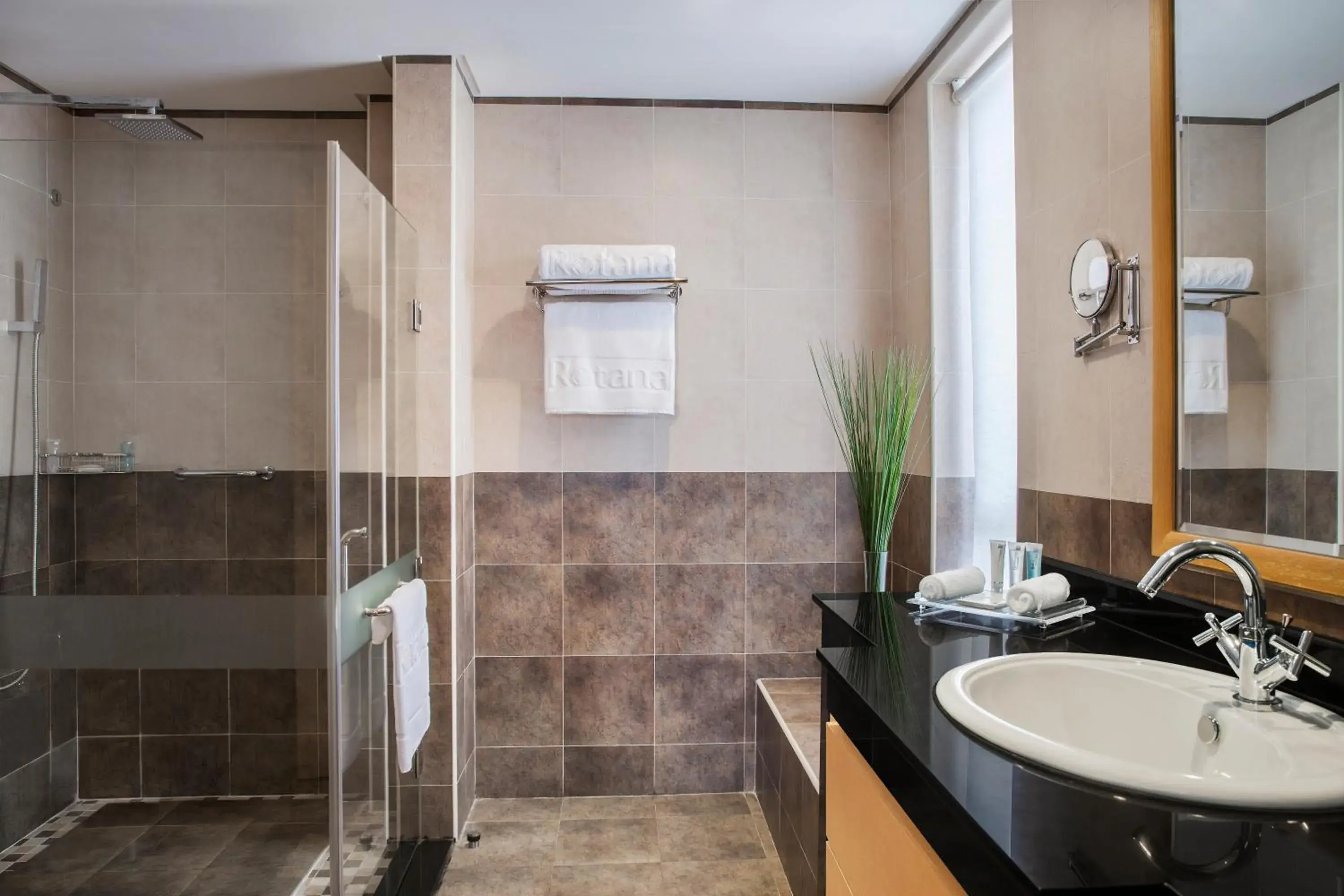 Bathroom in Nour Arjaan by Rotana-Fujairah Bathroom in Nour Arjaan by Rotana-Fujairah