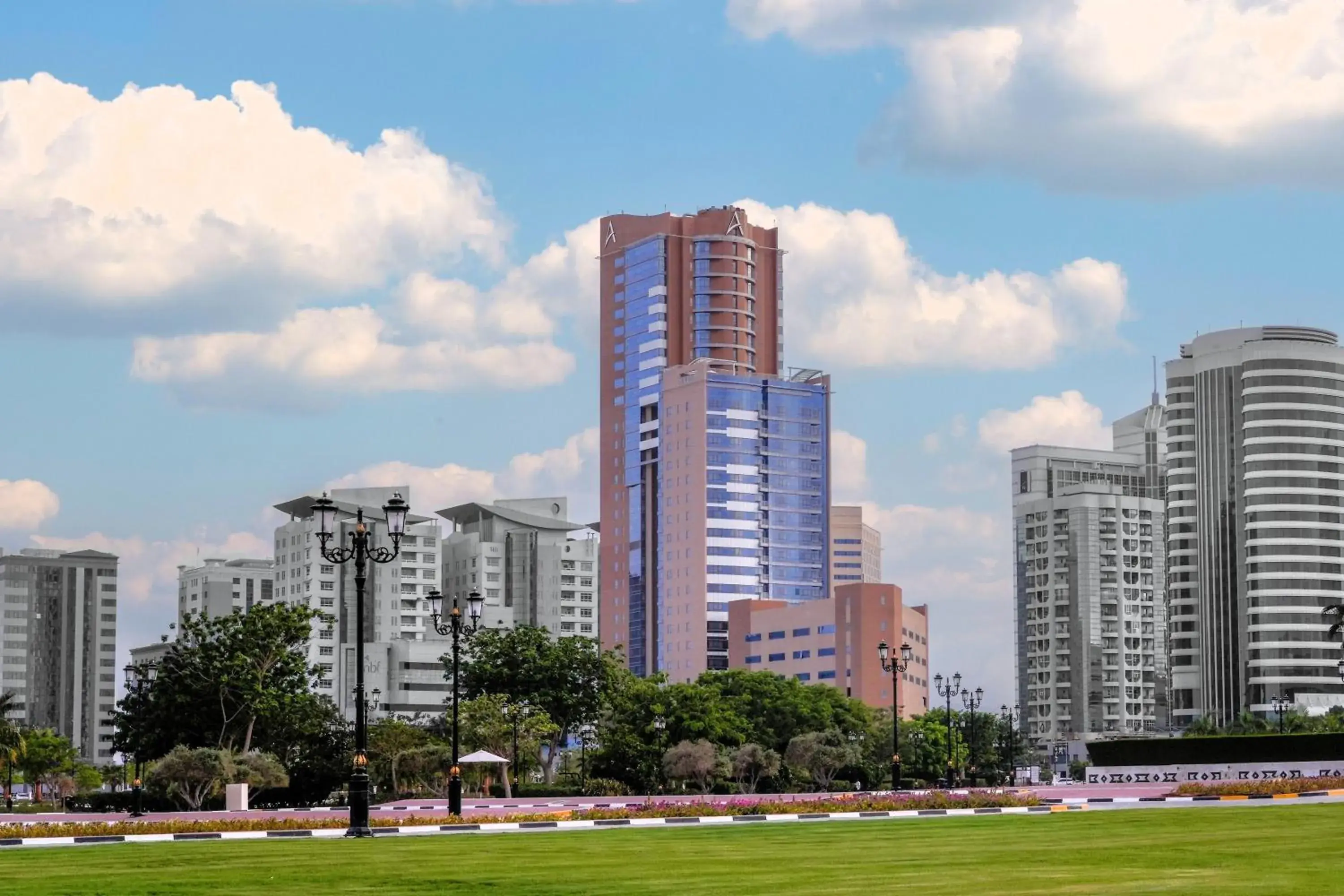 Property building in Nour Arjaan by Rotana-Fujairah Property building in Nour Arjaan by Rotana-Fujairah