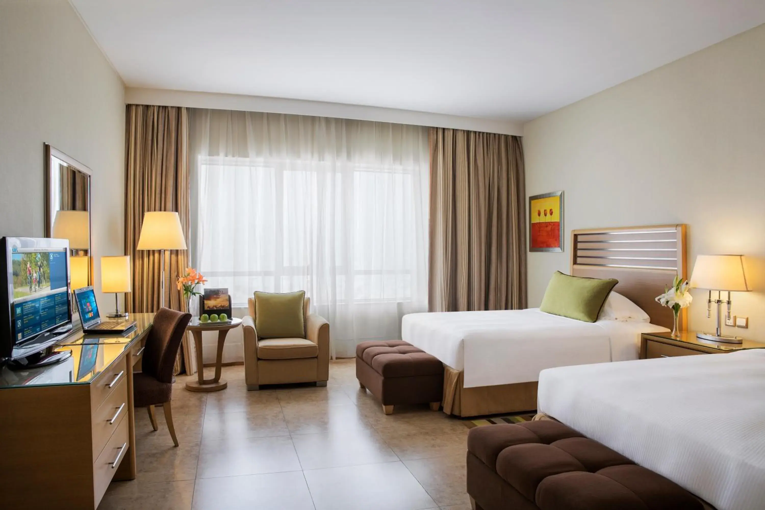 Bedroom, Bed in Nour Arjaan by Rotana-Fujairah Bedroom, Bed in Nour Arjaan by Rotana-Fujairah