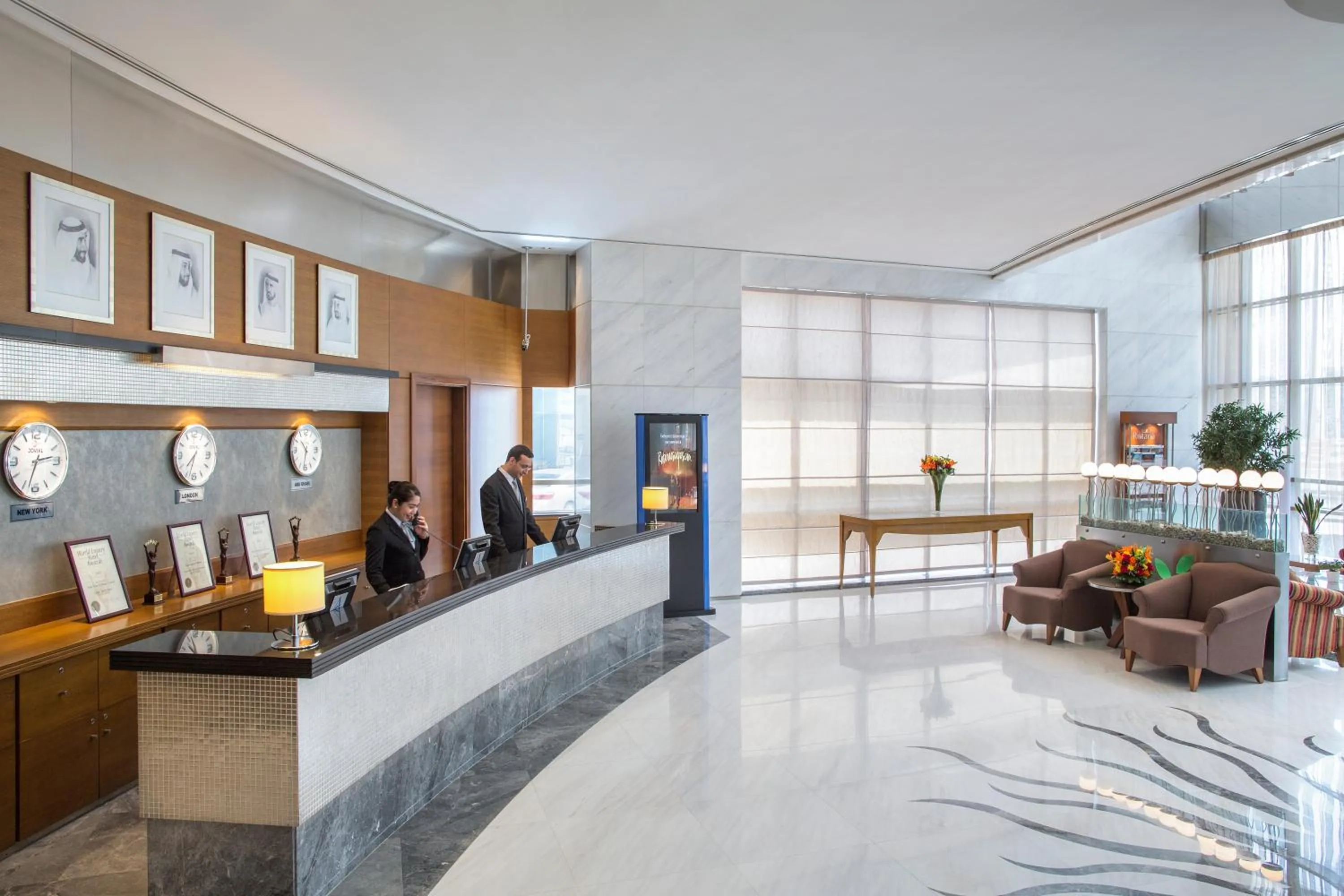 Lobby or reception in Nour Arjaan by Rotana-Fujairah