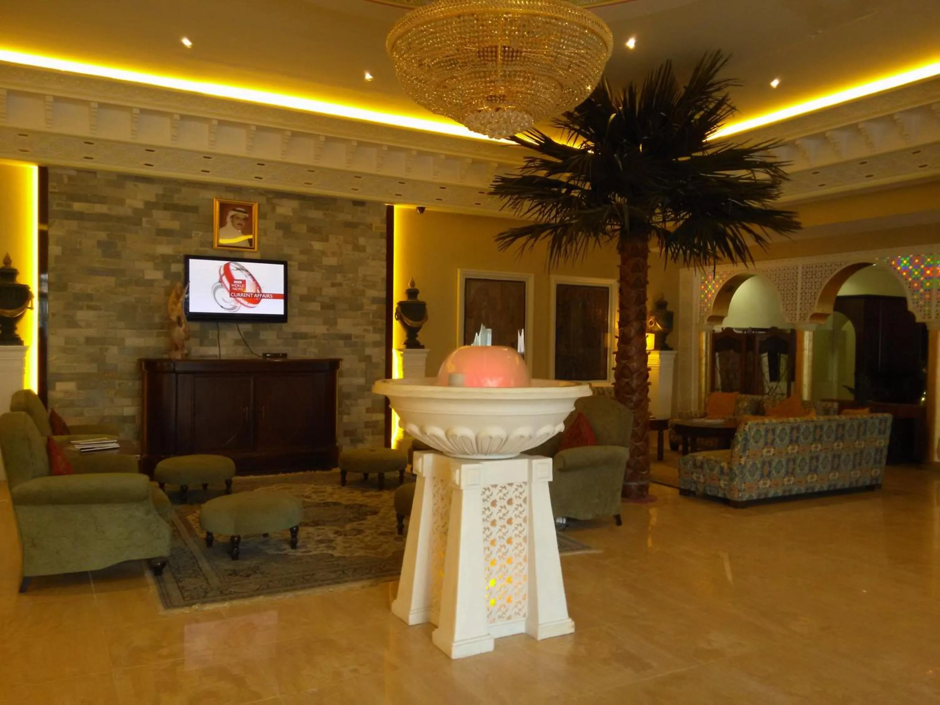 Lobby or reception in Sharjah International Airport Hotel