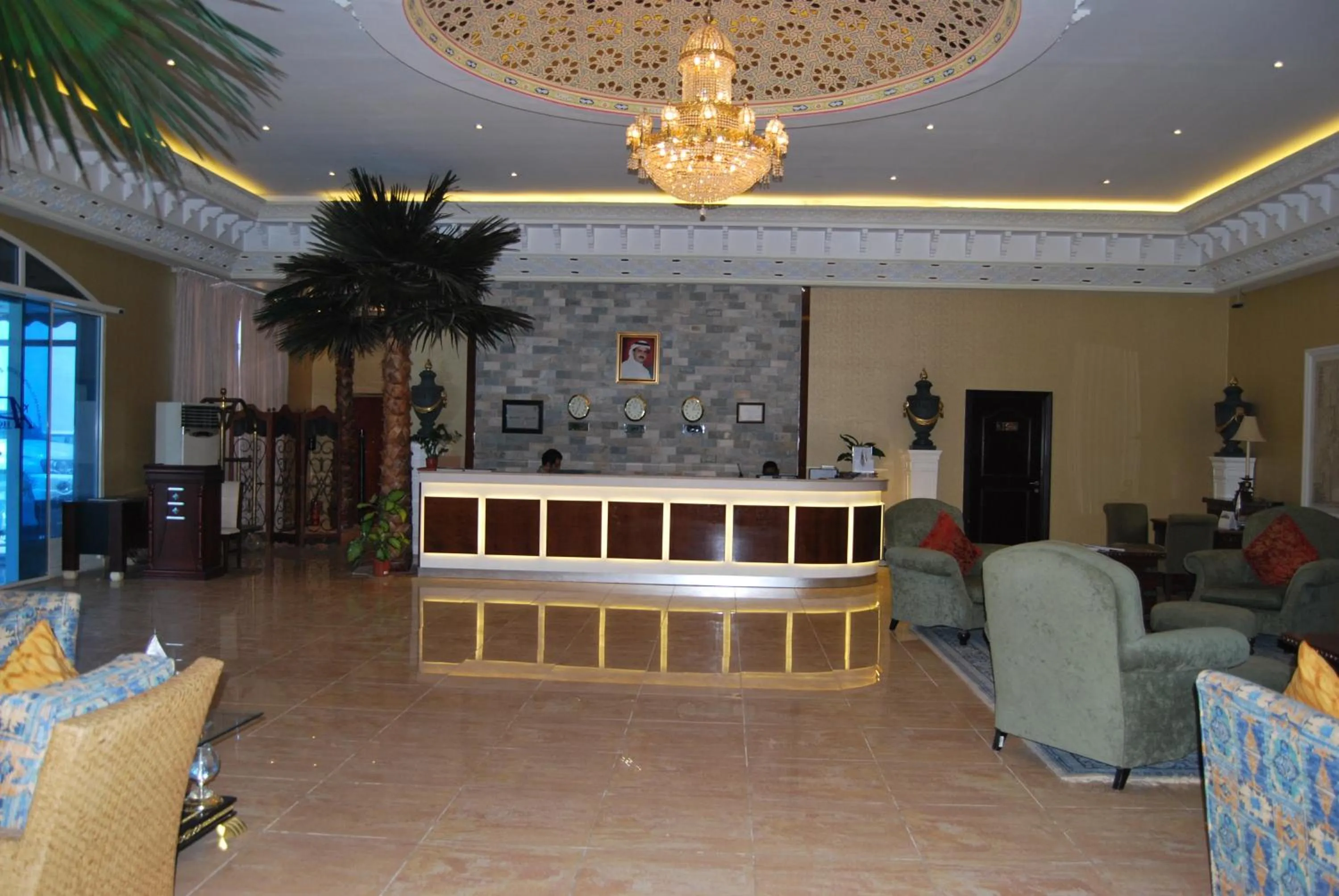 Lobby or reception in Sharjah International Airport Hotel