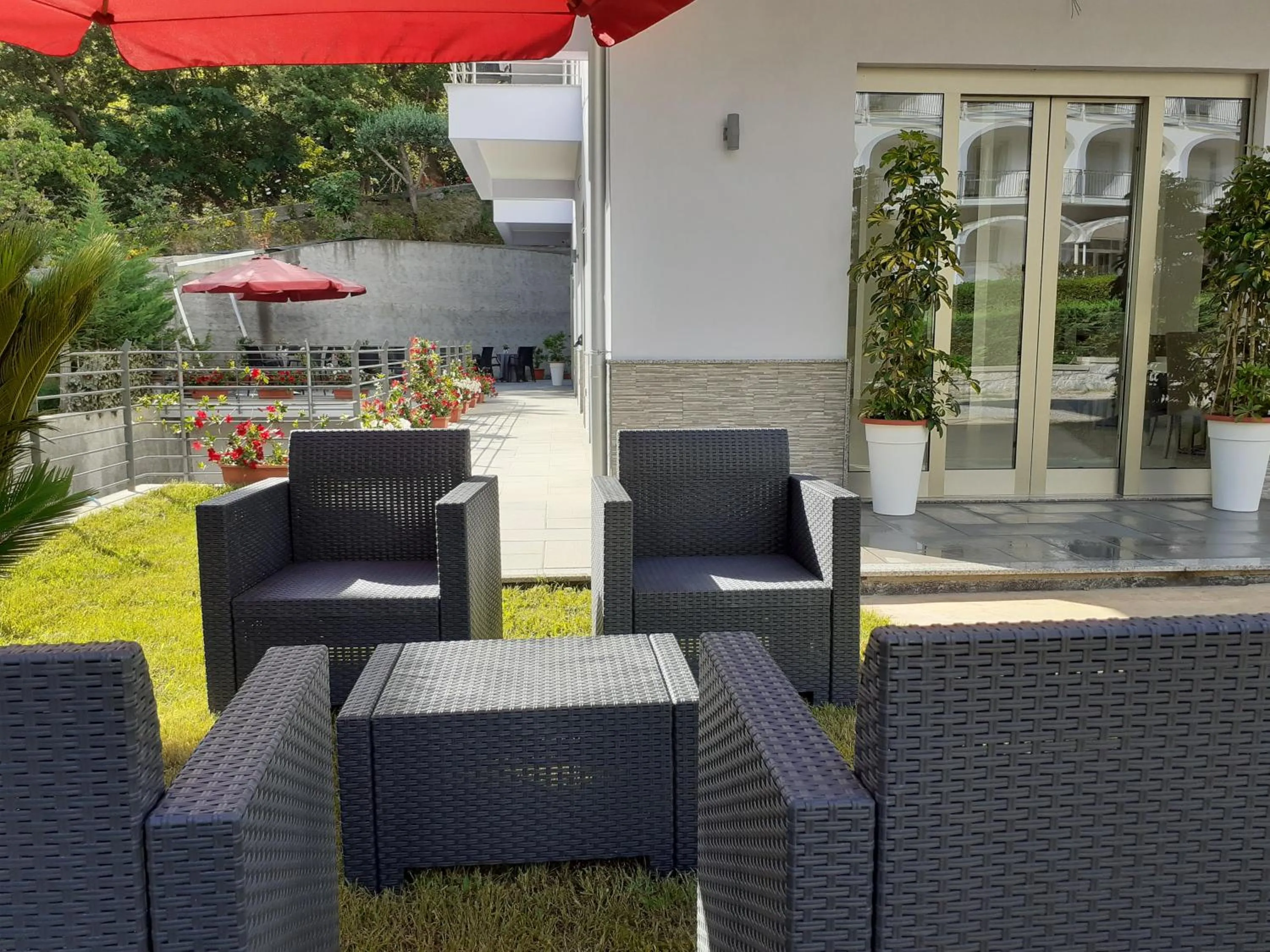 Garden in Hotel Rodian