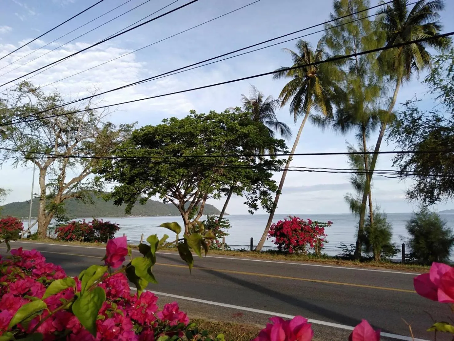 Natural landscape in Sailom Resort Bangsaphan