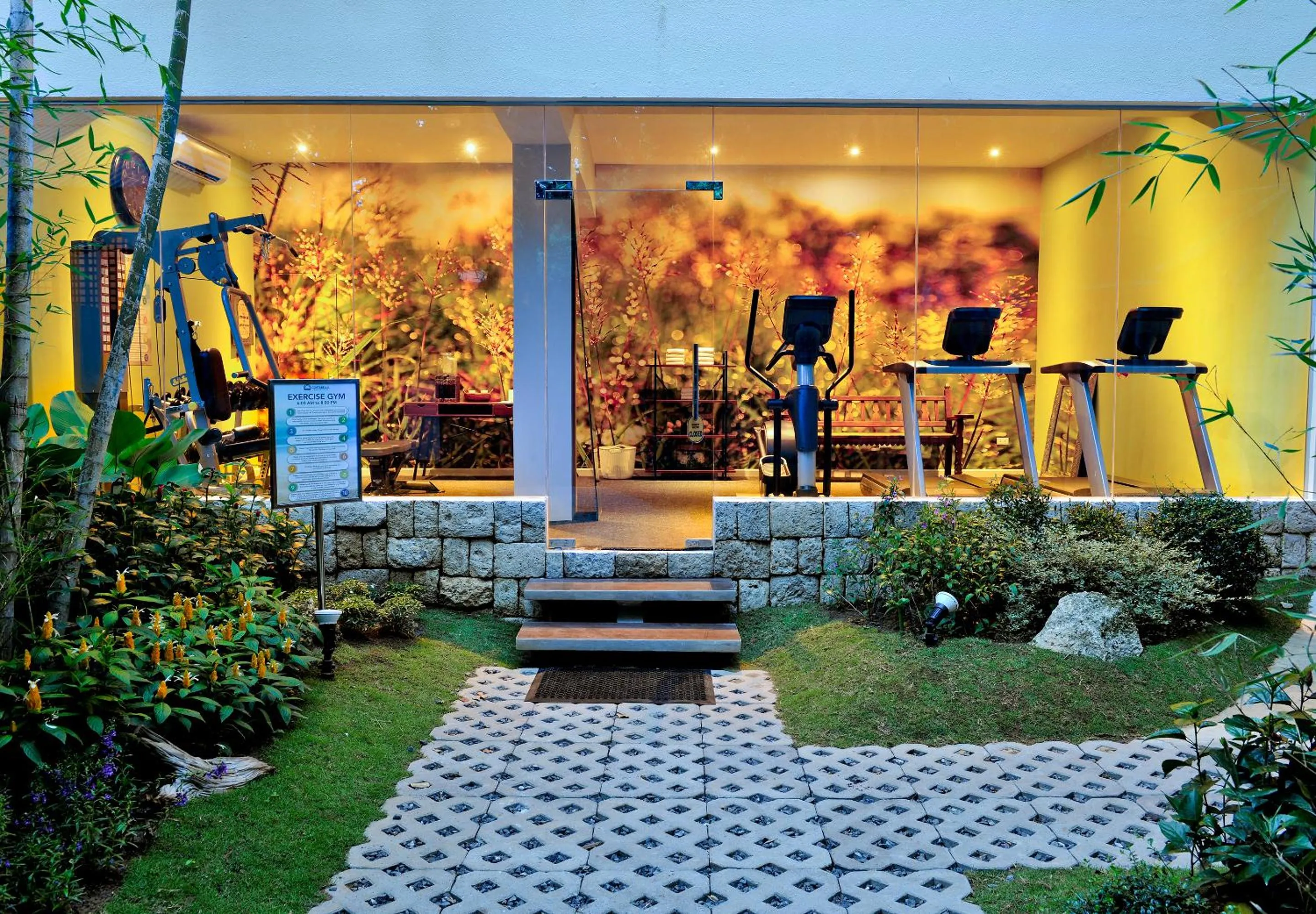 Fitness centre/facilities in Costabella Tropical Beach Hotel