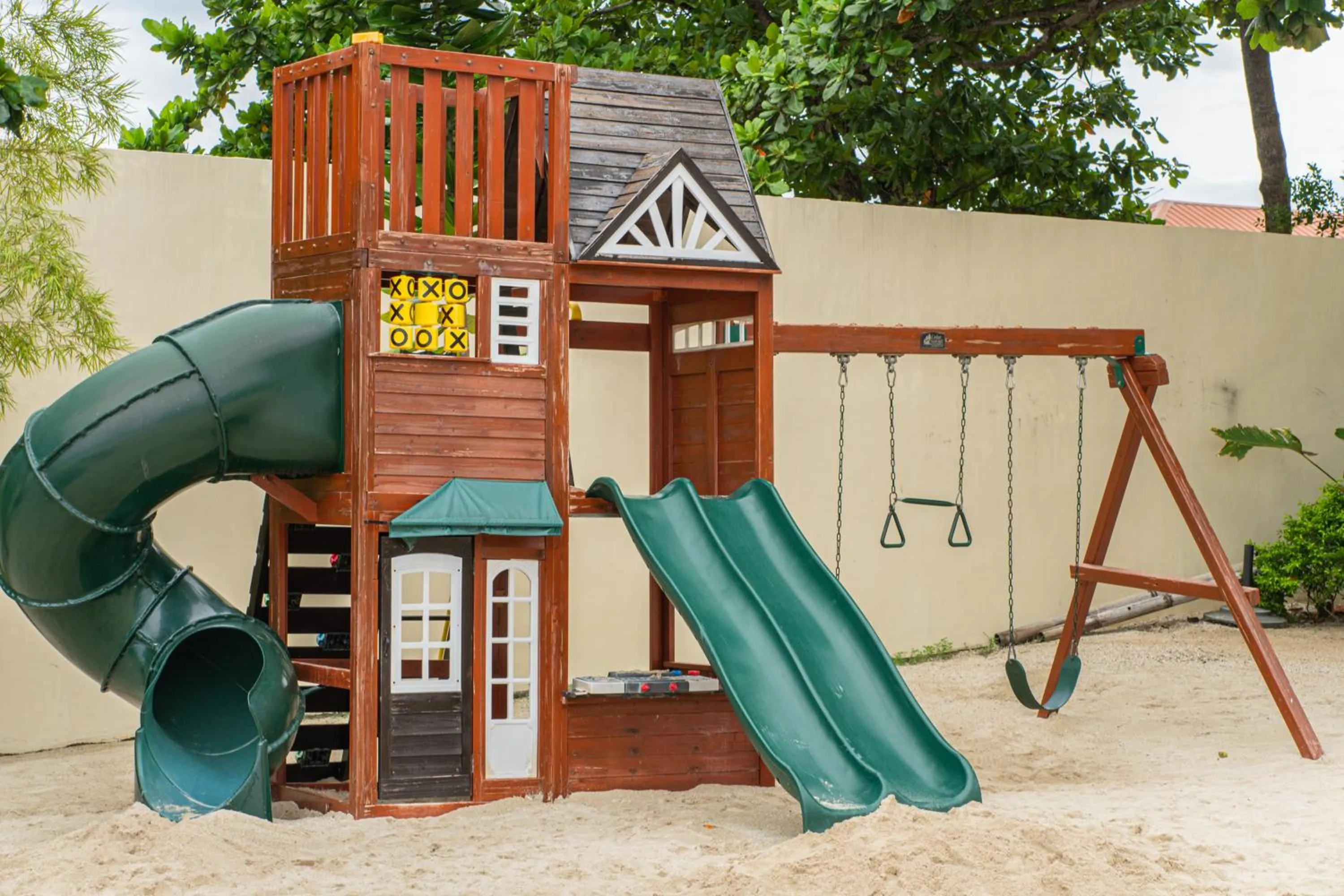 Children play ground in Costabella Tropical Beach Hotel